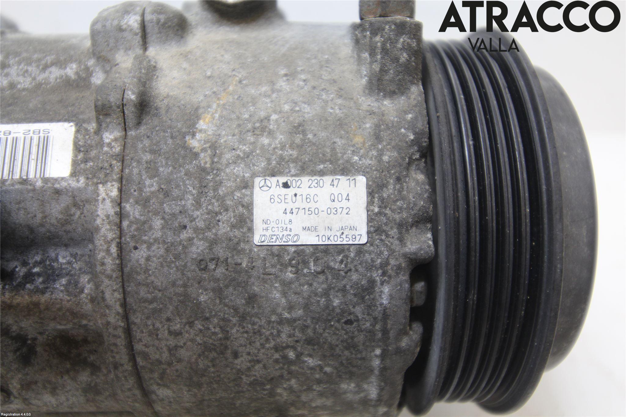 Mercedes-Benz MB B-KLASS (W245) 05-12 Varme Ac Kompressor