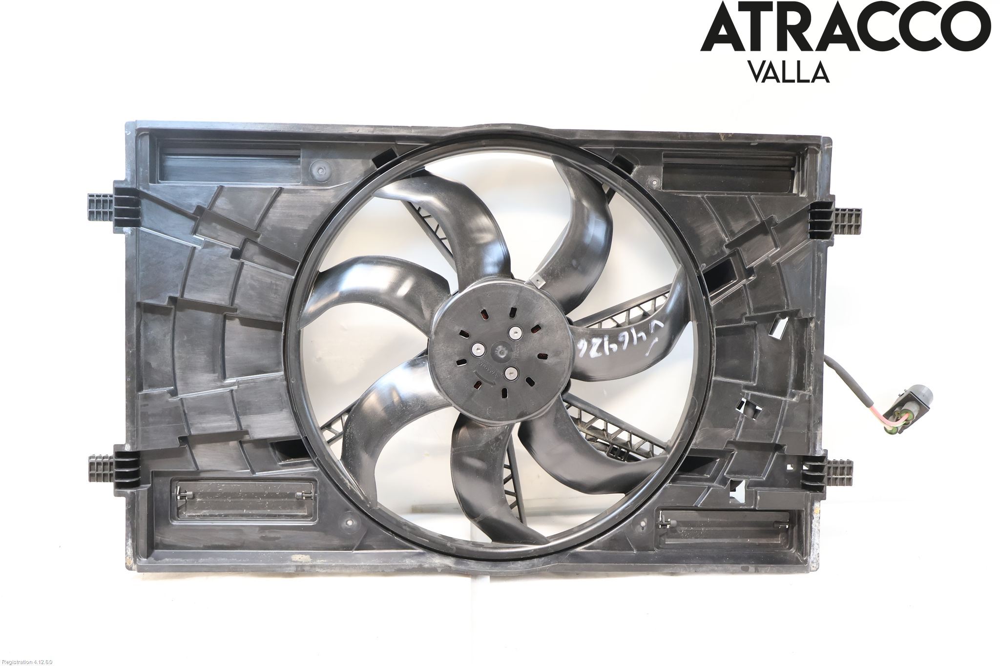 Volkswagen VW PASSAT 15-19 Kjølevifte-Radiator Hus-Kåpe