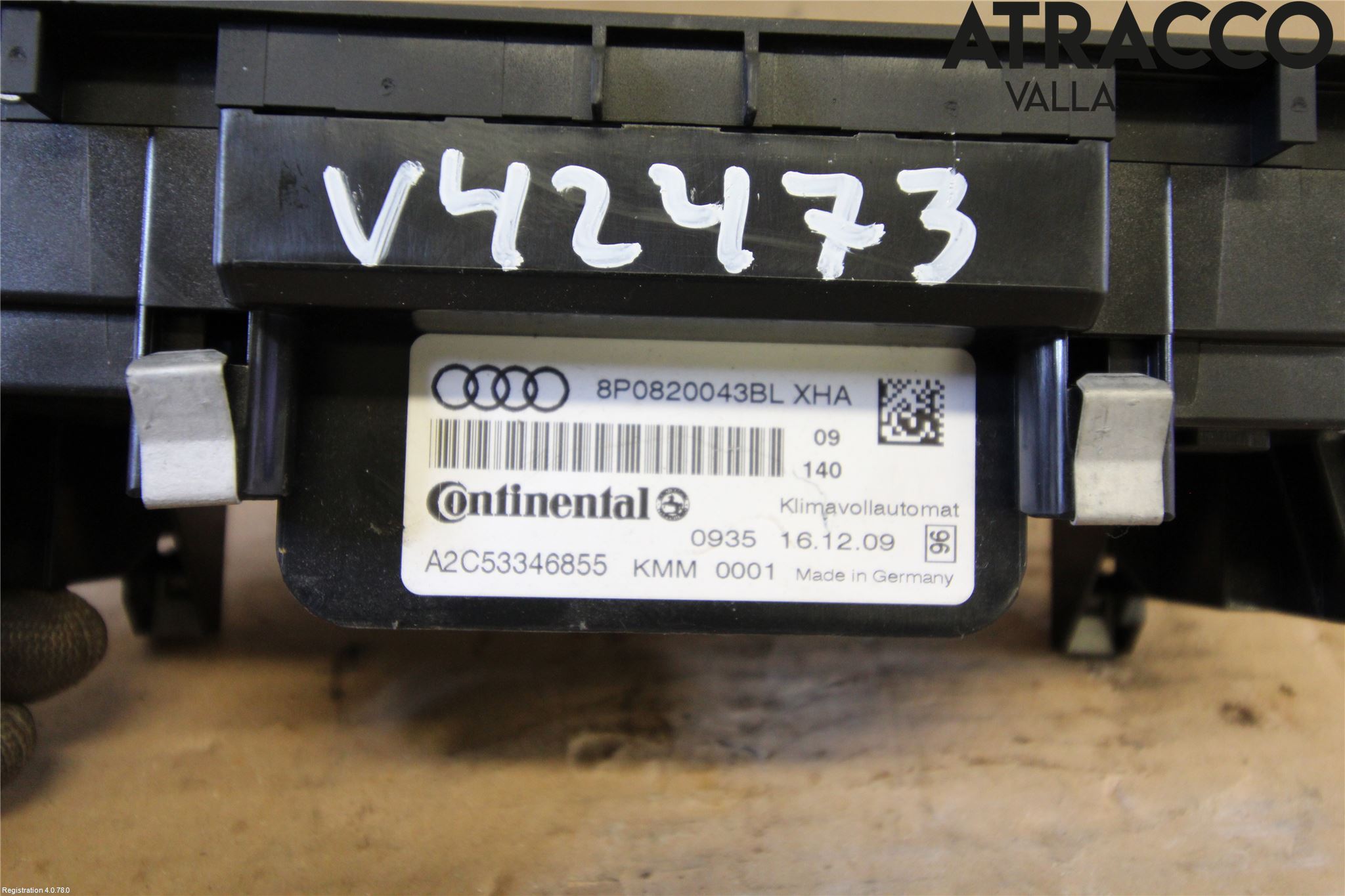 Audi A3/S3 05-13 Varme Ac Betjening-Display
