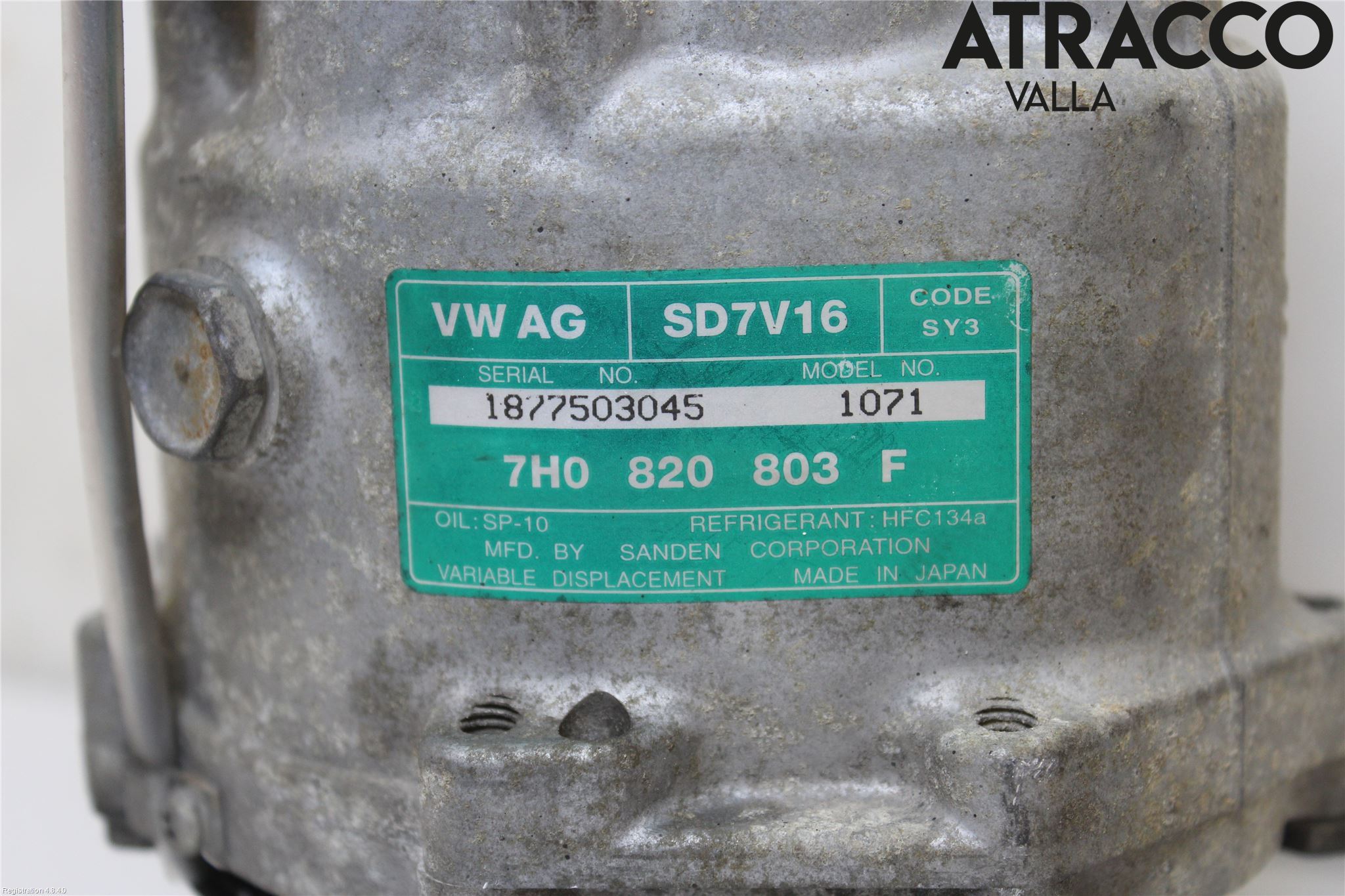 Volkswagen VW CADDY      04-10 Varme Ac Kompressor