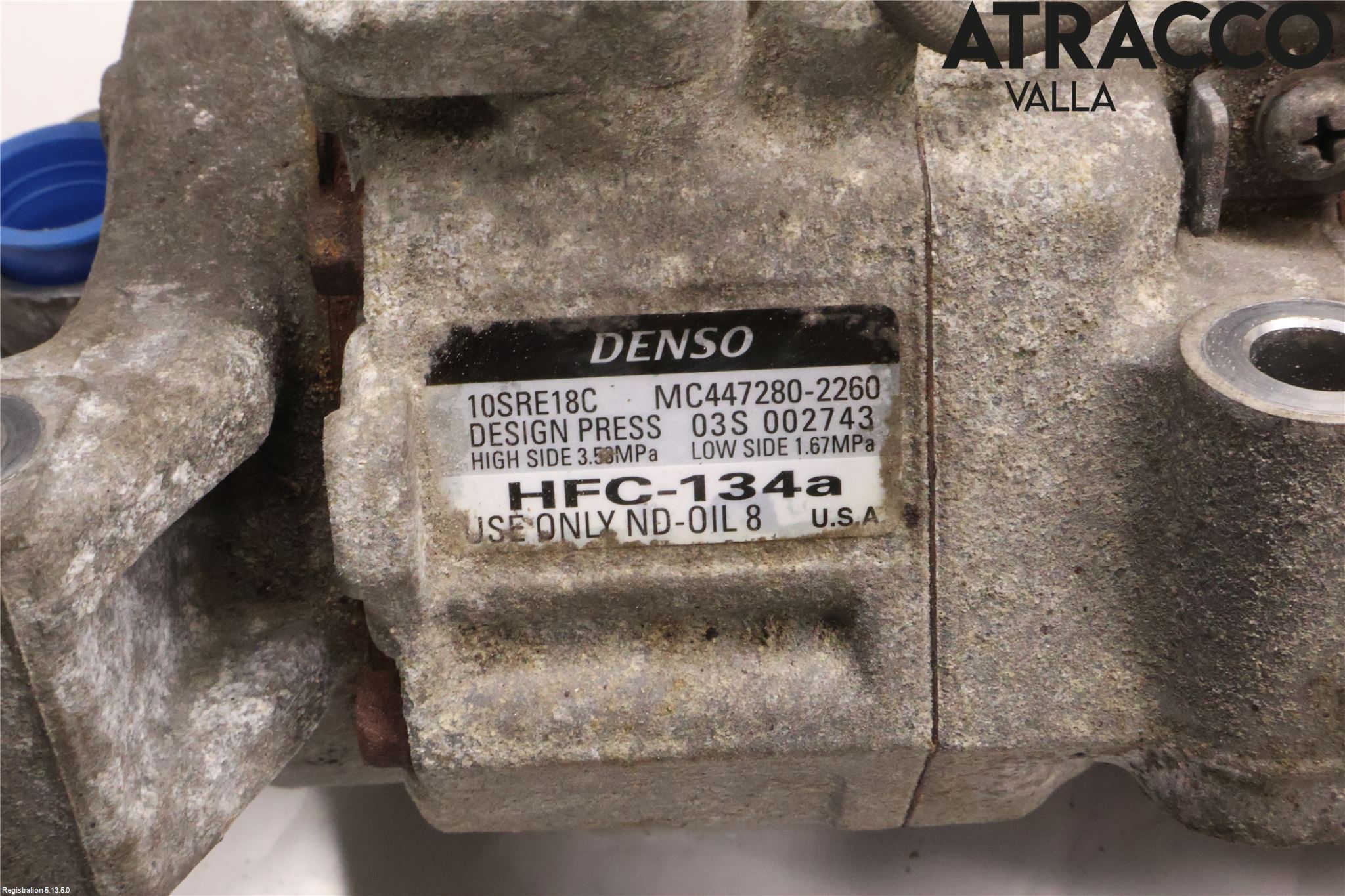 Honda CIVIC 12-16 Varme Ac Kompressor