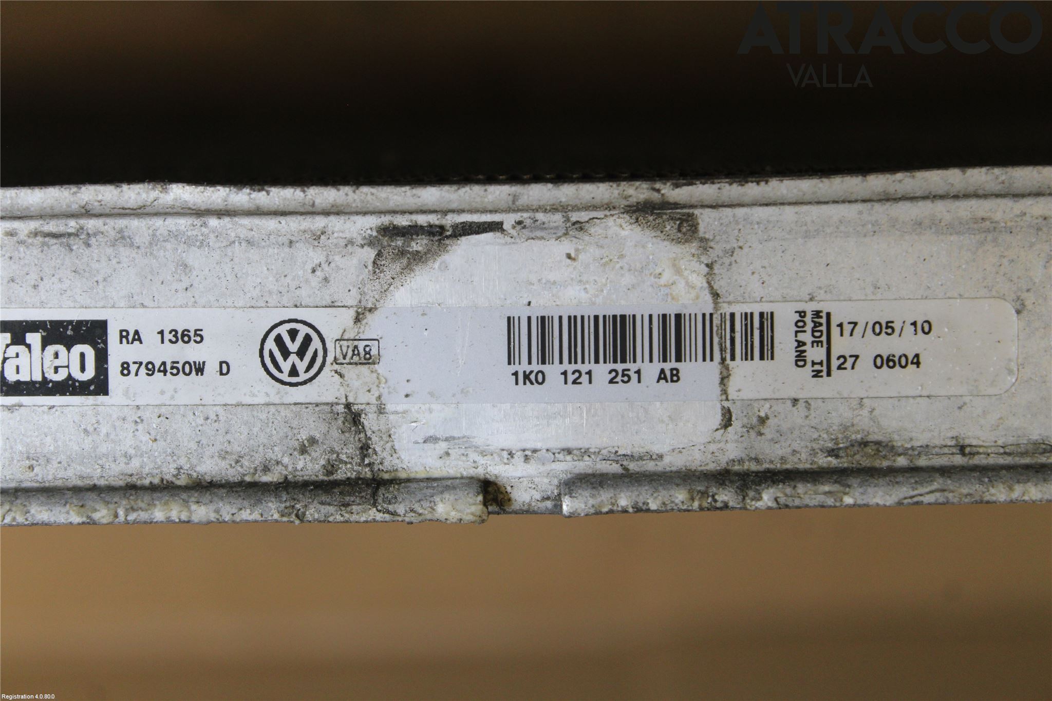 Seat LEON 06-12 Radiator Manuell