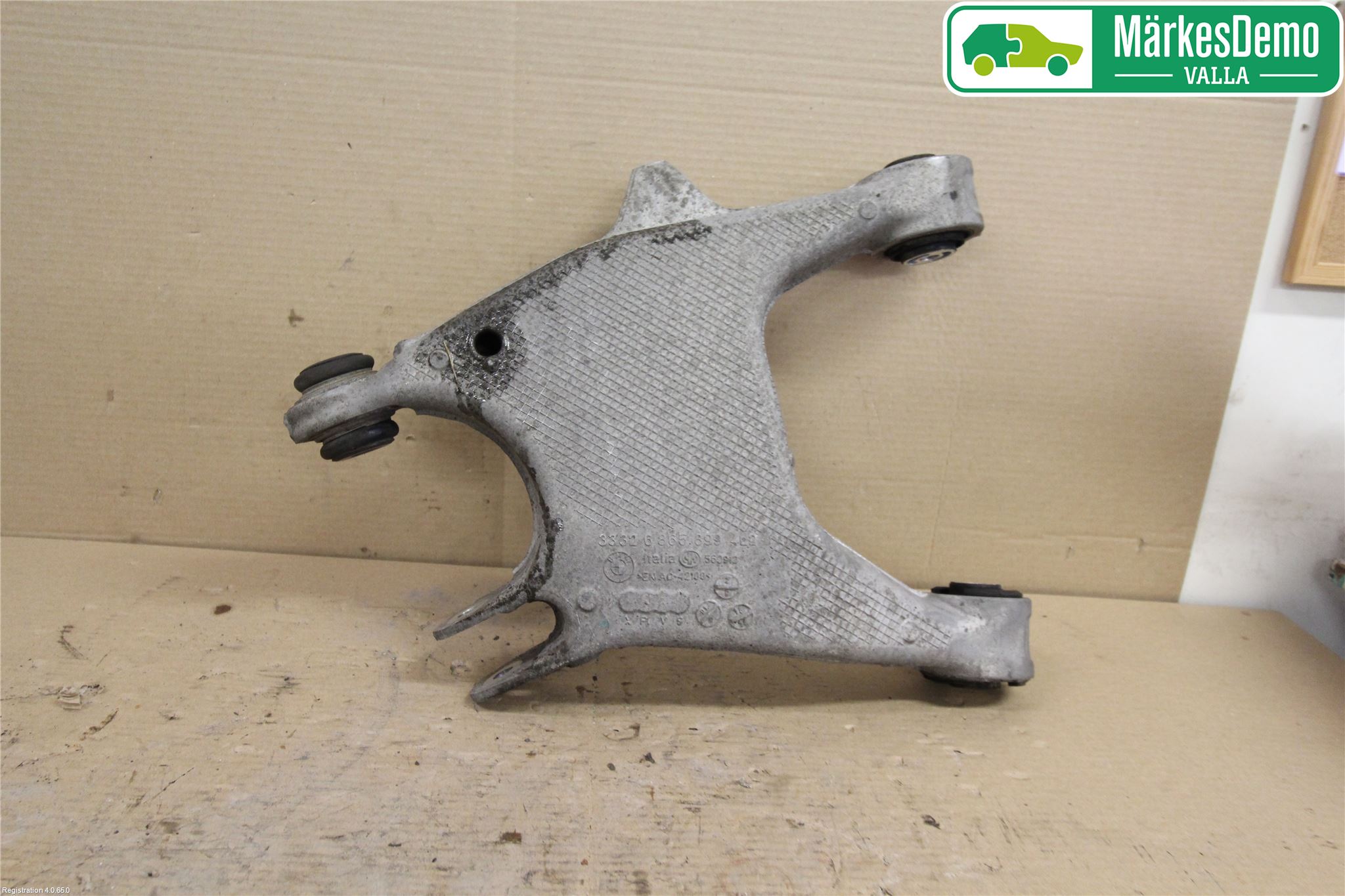 BMW 5 F10/F11/F18 09-17 Bærearm Bak Venstre
