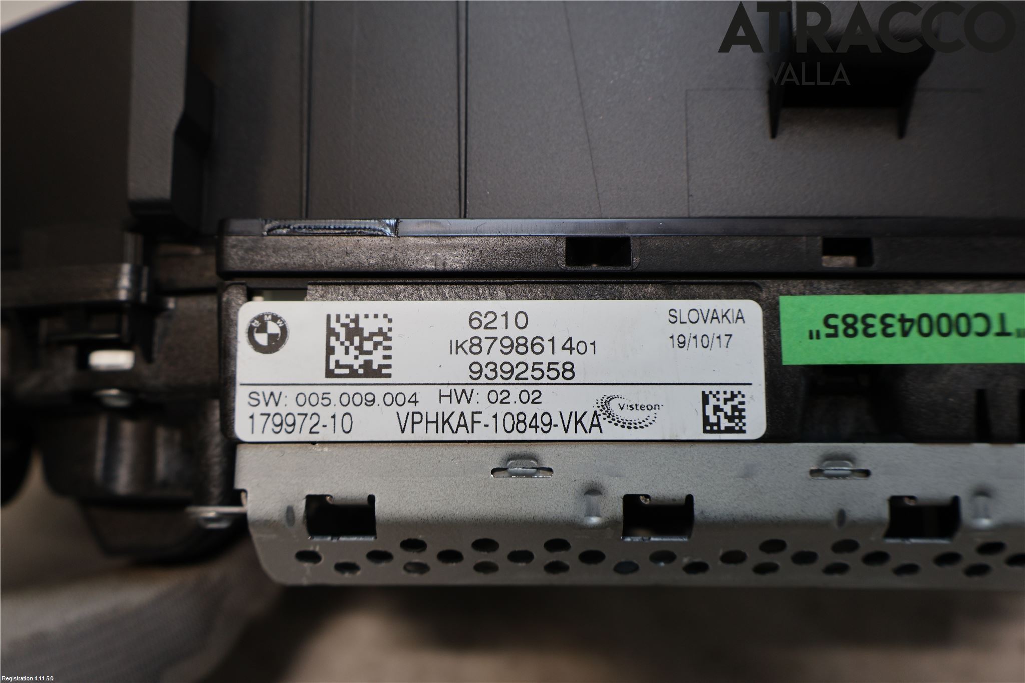 BMW 5 G30/G31/F90 17-23 Instr Kombinert