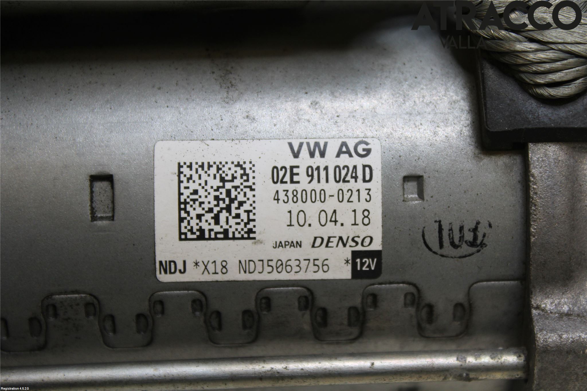Volkswagen VW TIGUAN 16-24 Startmotor