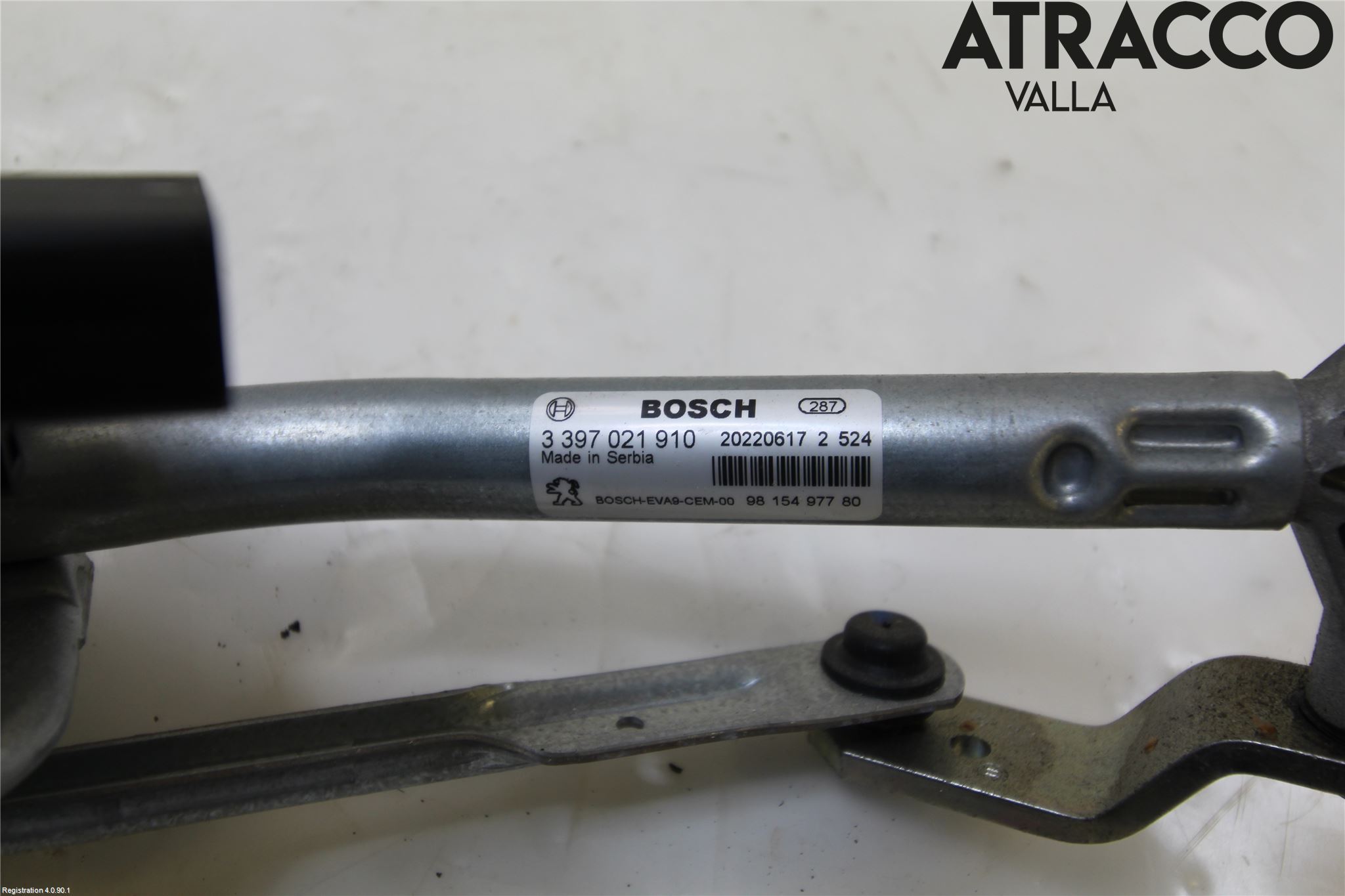 Citroen COTROEN C3 17-24 Viskeroverføring Frontrute