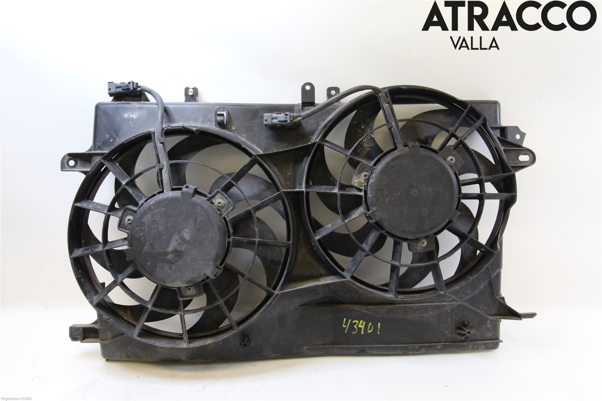 Saab 9-5 -05 Kjølevifte-Radiator Hus-Kåpe