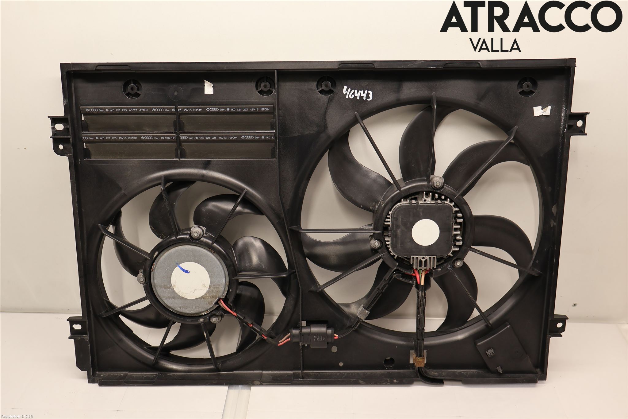 Volkswagen VW CADDY 11-15 Kjølevifte-Radiator Hus-Kåpe