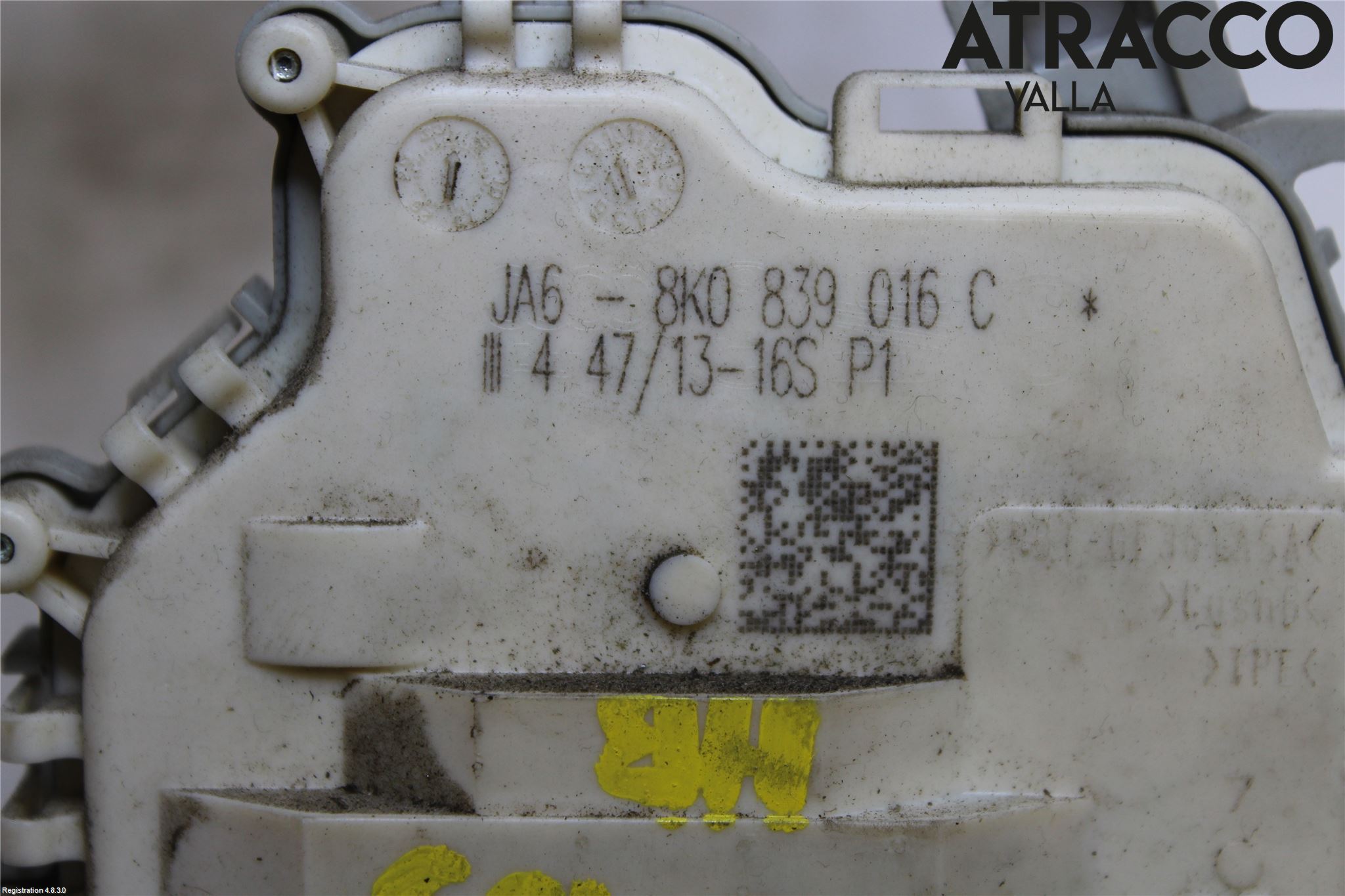 Audi A4 12-15 Dørlås - Låsekasse