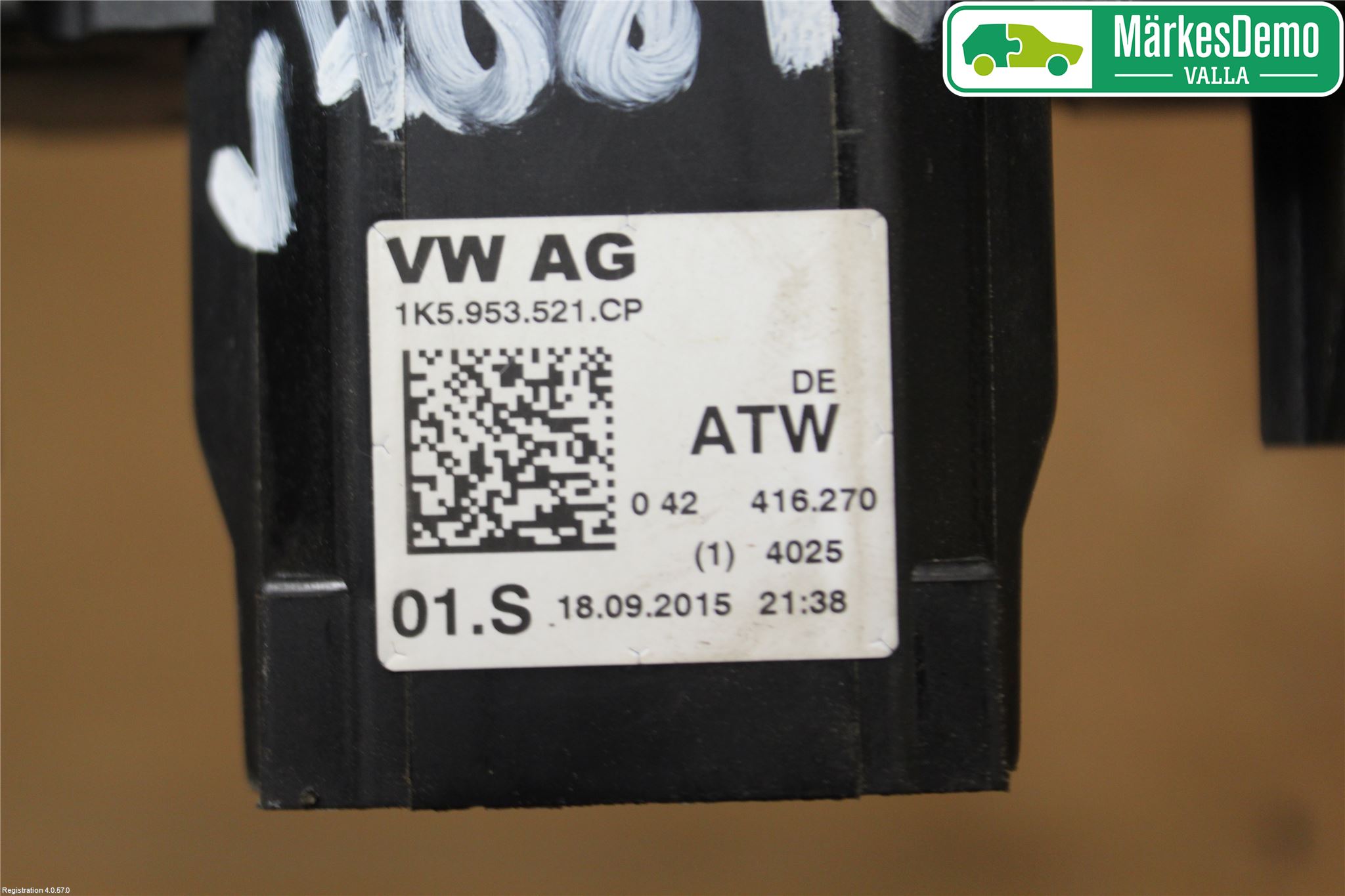 Volkswagen VW CADDY 16-20 Bryter Ratt Kombi H Og V