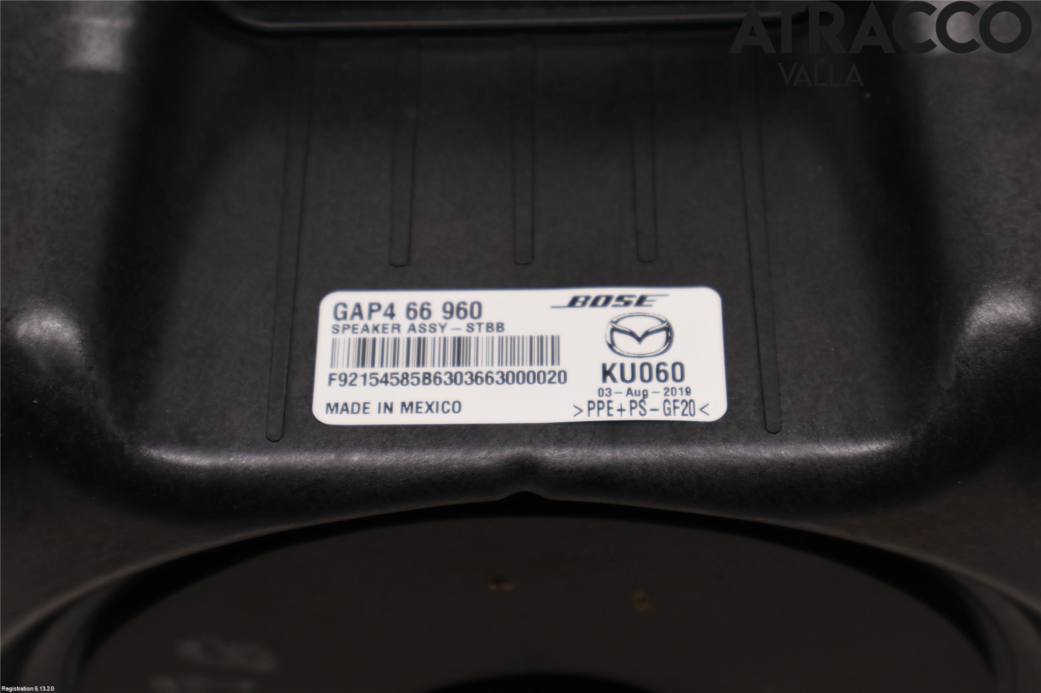 Mazda CX-3 Innr Høyttaler