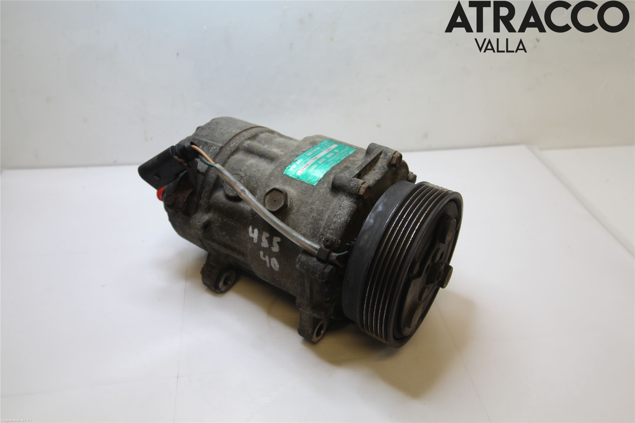Volkswagen VW TRANSP/CARAVELLE (T5) 04-15 Varme Ac Kompressor