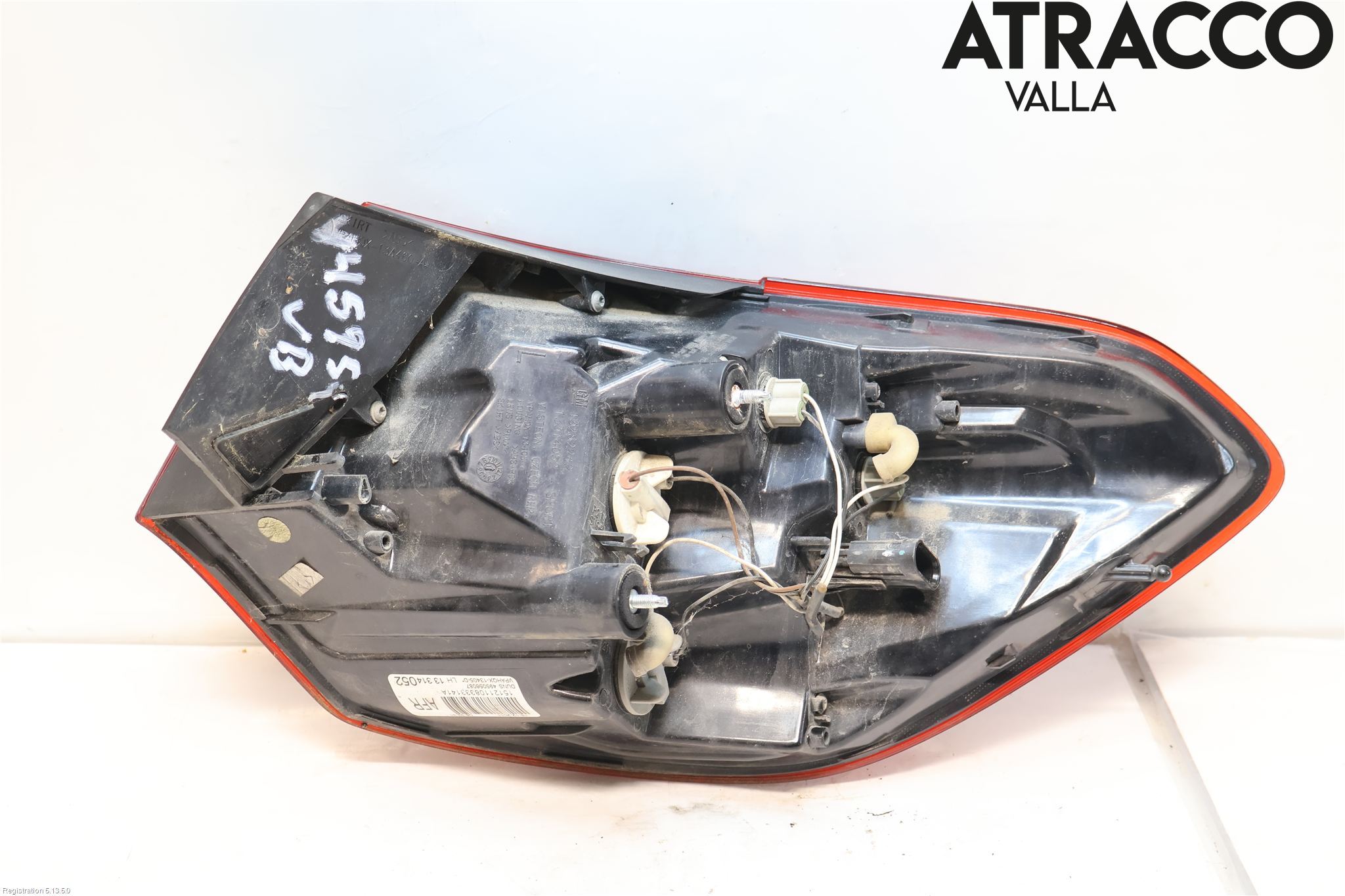 Opel ASTRA J 10-15 Baklykt Venstre
