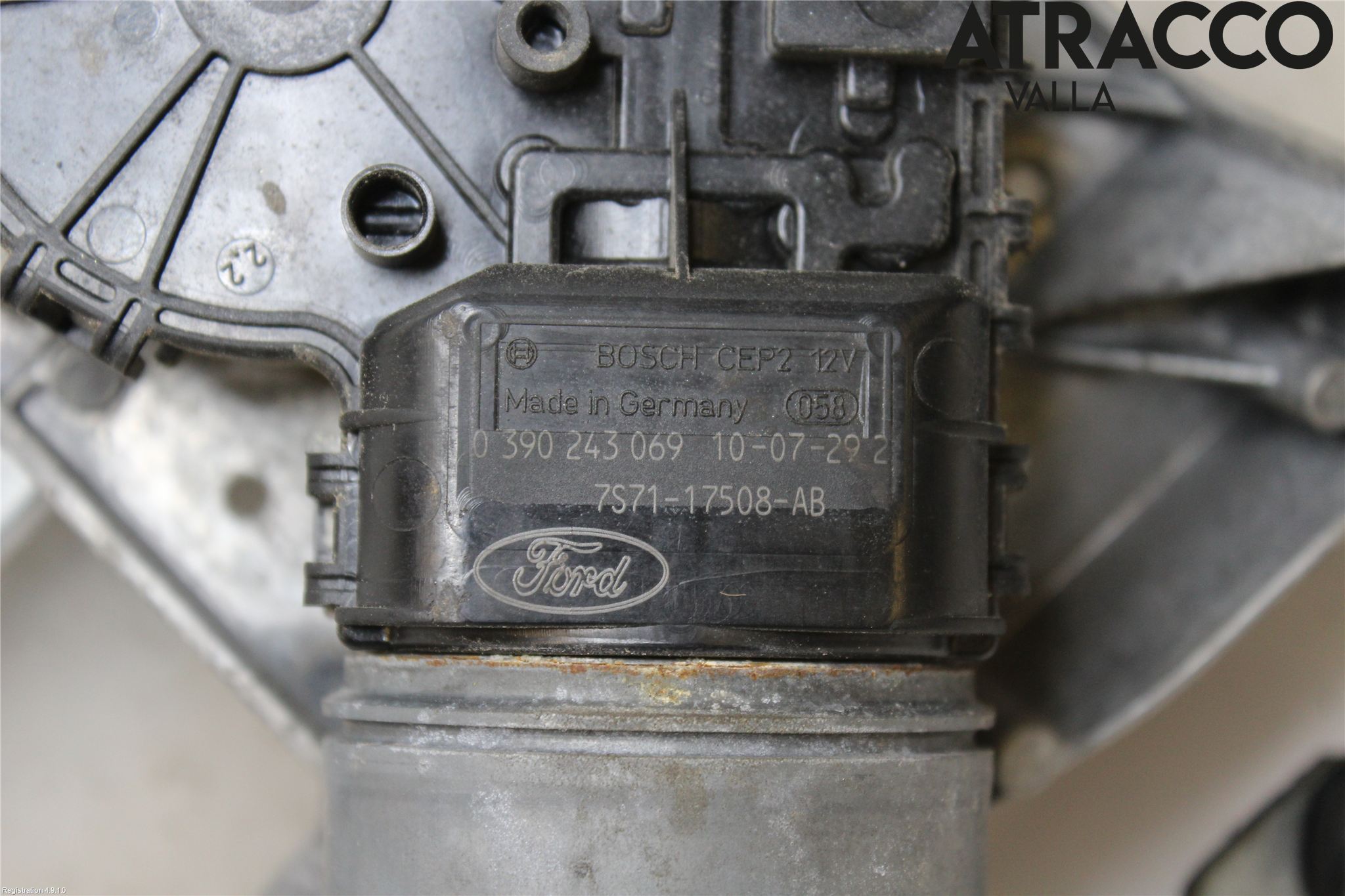 Ford MONDEO 07-15 Viskermotor Frontrute