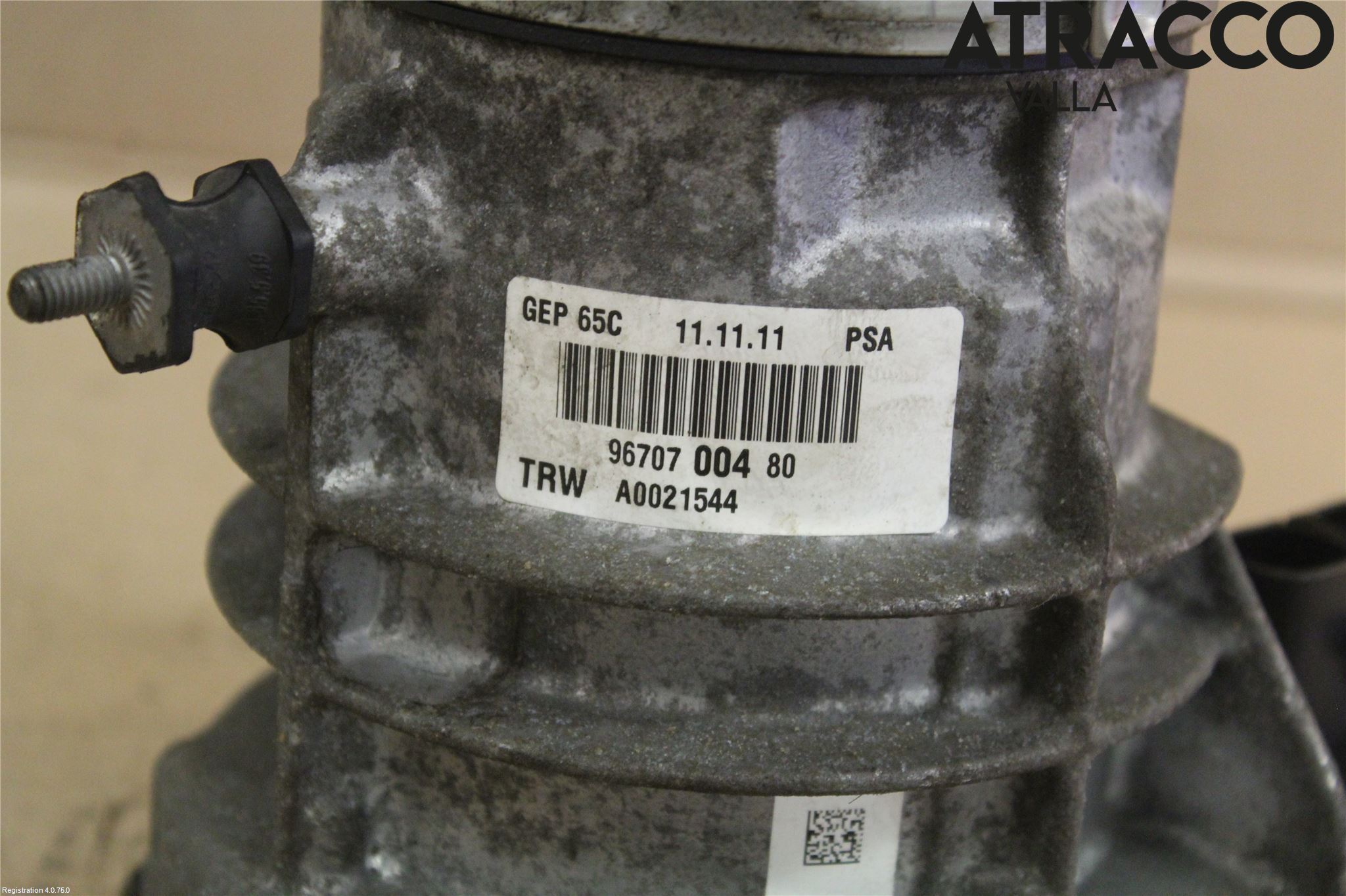 Peugeot PARTNER 08-15 Servostyring Eletrisk Pumpe