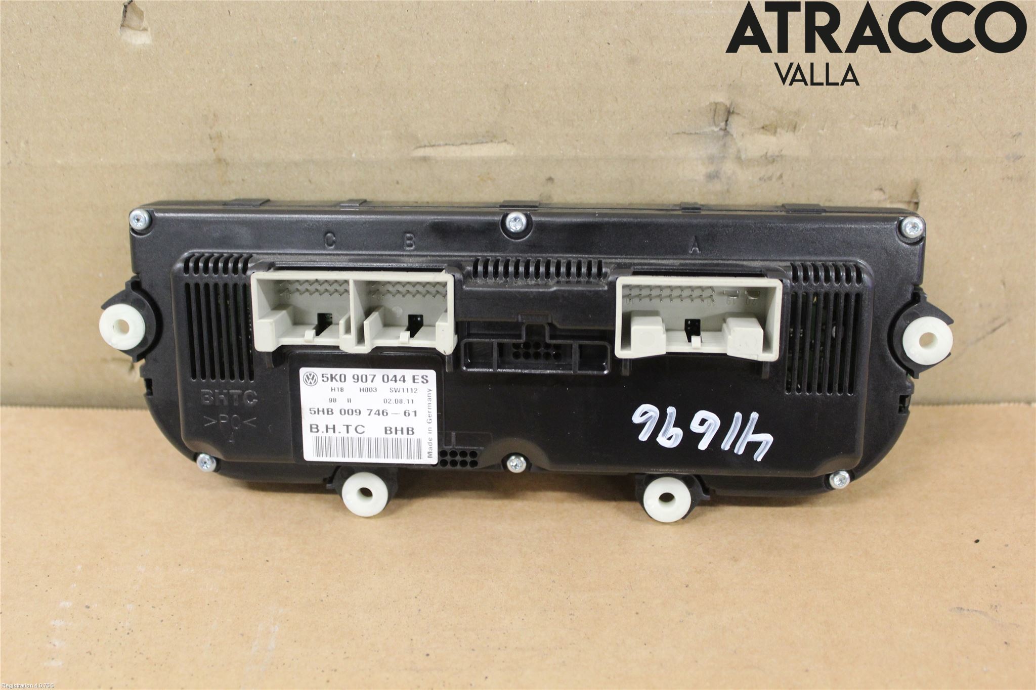 Volkswagen VW PASSAT 11-14 Varme Ac Betjening-Display