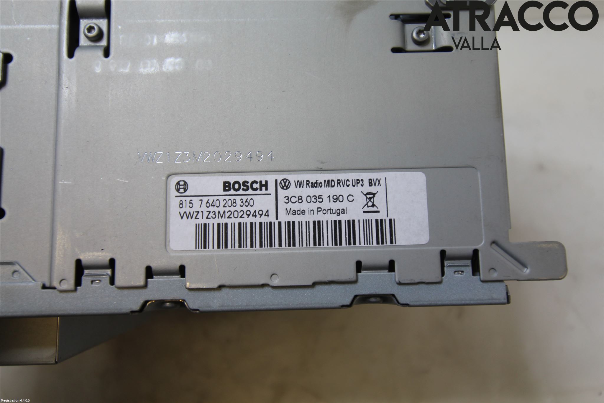 Volkswagen VW PASSAT 11-14 Stereo Radio Med Cd