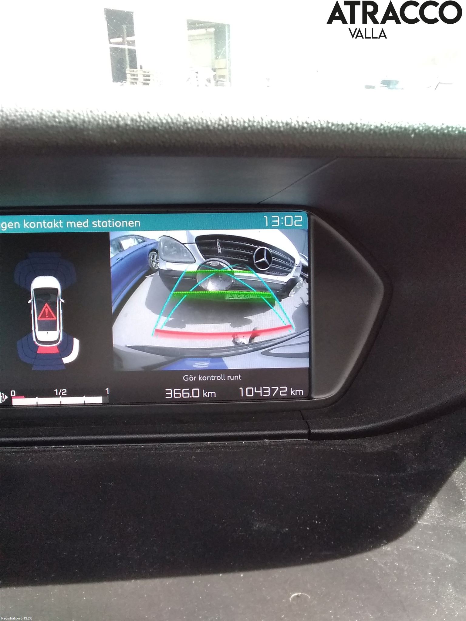 Citroen C4 GRAND PICASSO 14-18 Parkeringshjelp Kamera