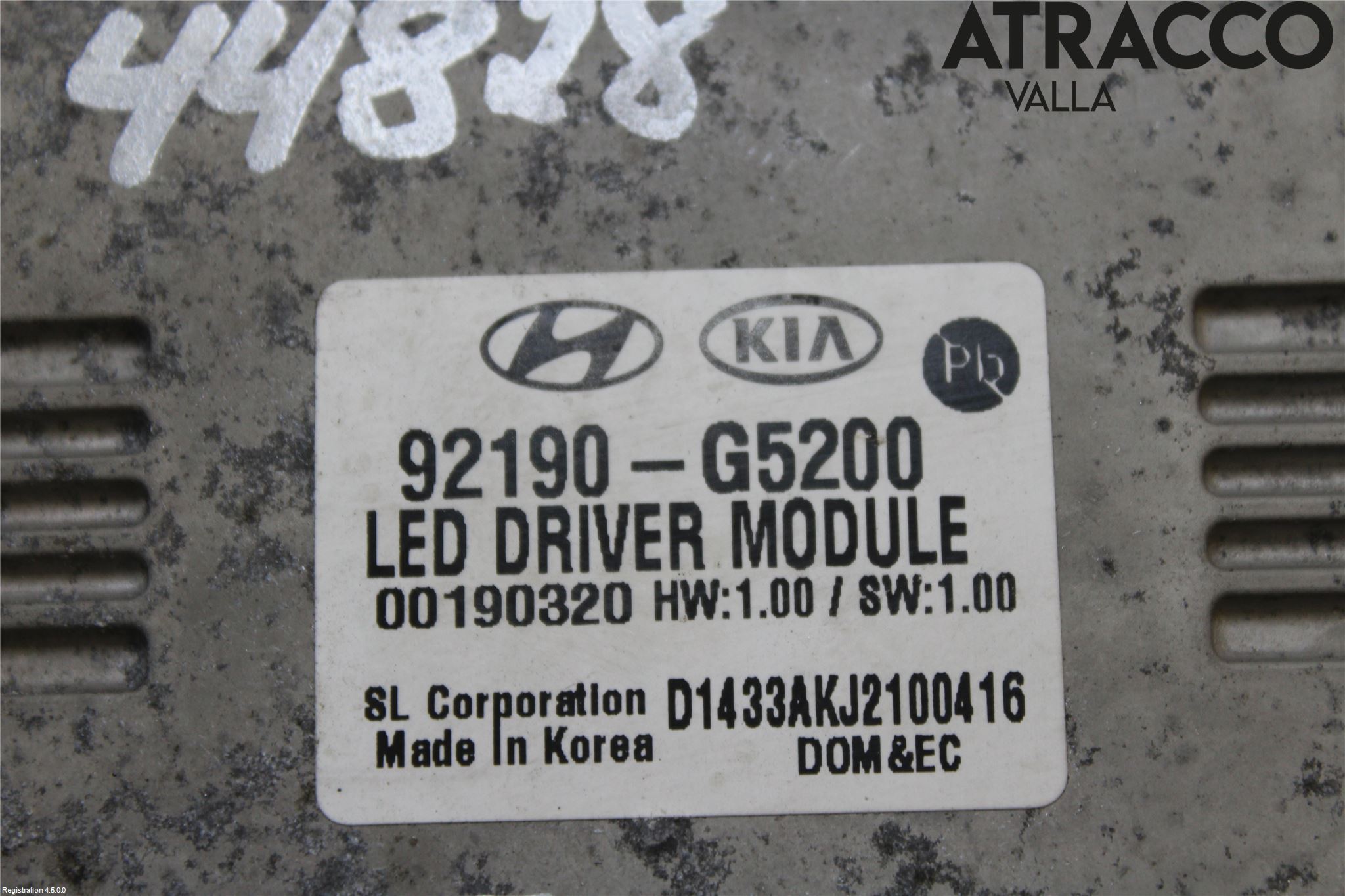Kia NIRO (DE) 17-22 Styreenhet Xenon