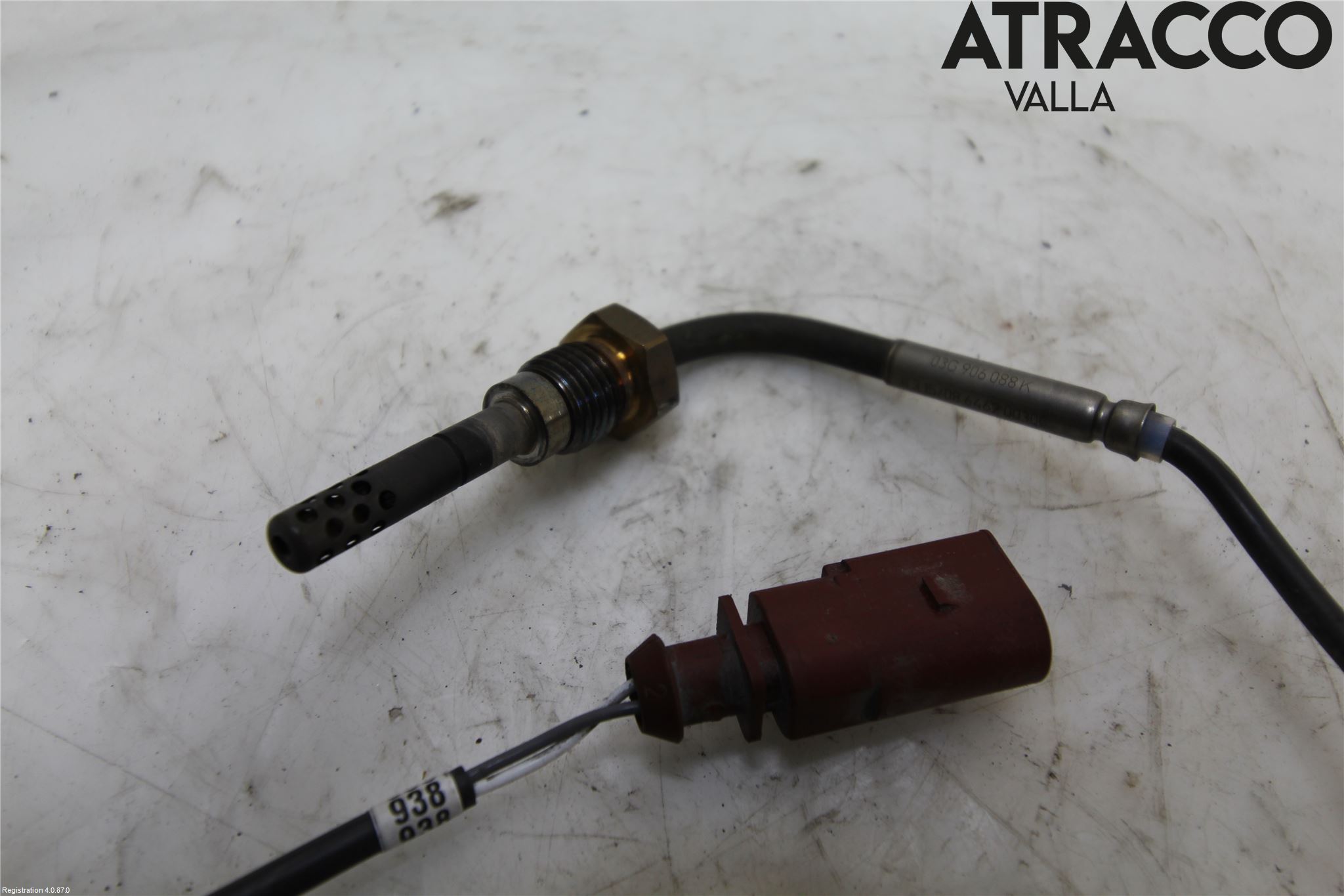 Volkswagen VW GOLF V 04-09 Sensor Temp-Trykk Avgass