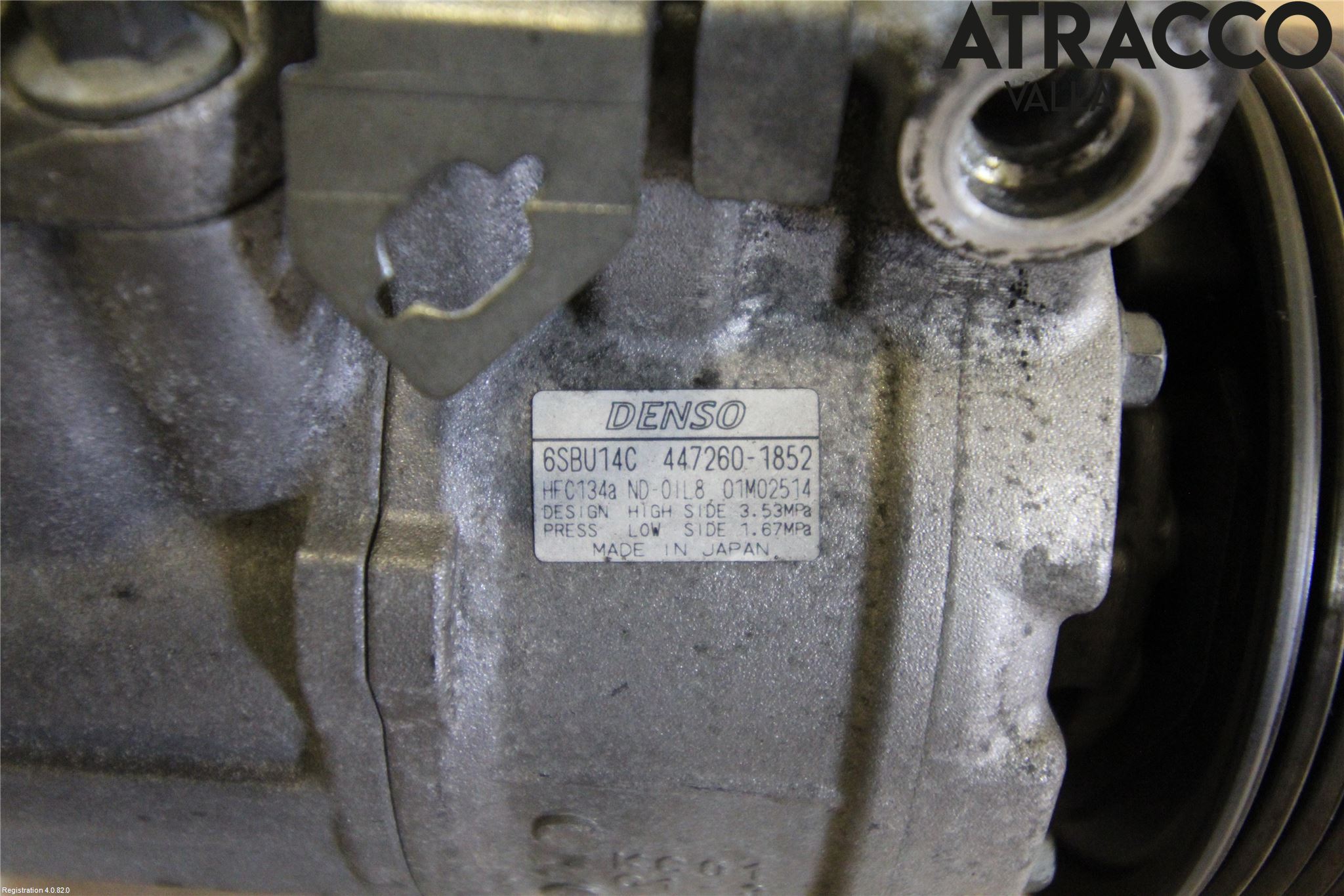 BMW 5 E60/61 Sed/Tou 02-10 Varme Ac Kompressor