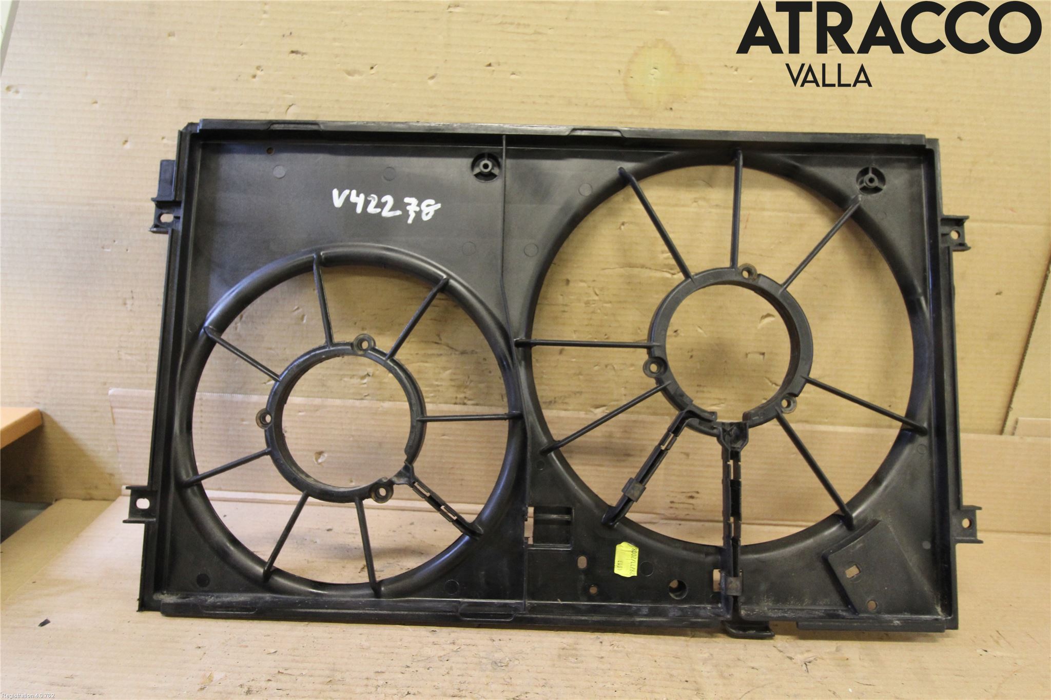 Volkswagen VW GOLF VI 09-13 Kjølevifte-Radiator Hus-Kåpe