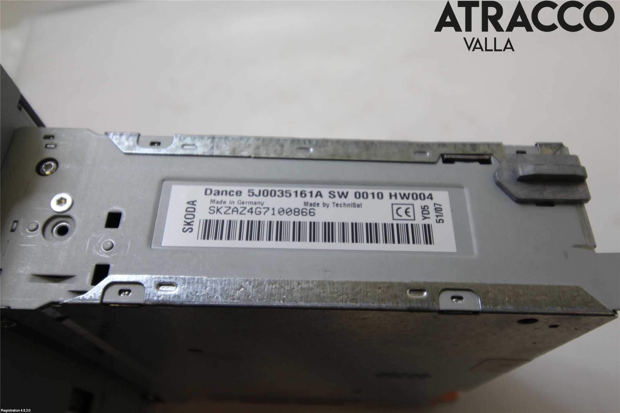 Skoda FABIA 07-14 Stereo Radio Med Cd