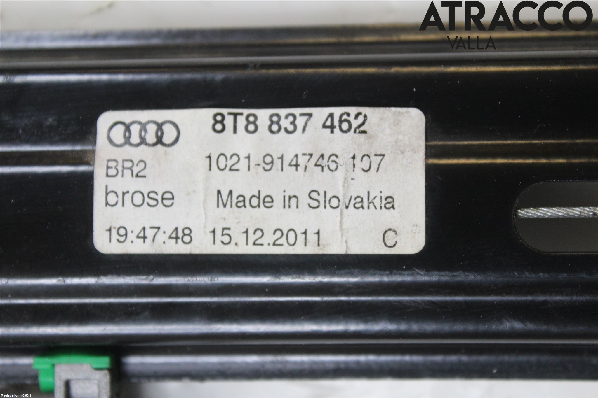 Audi A5 07-16 Vindusheis