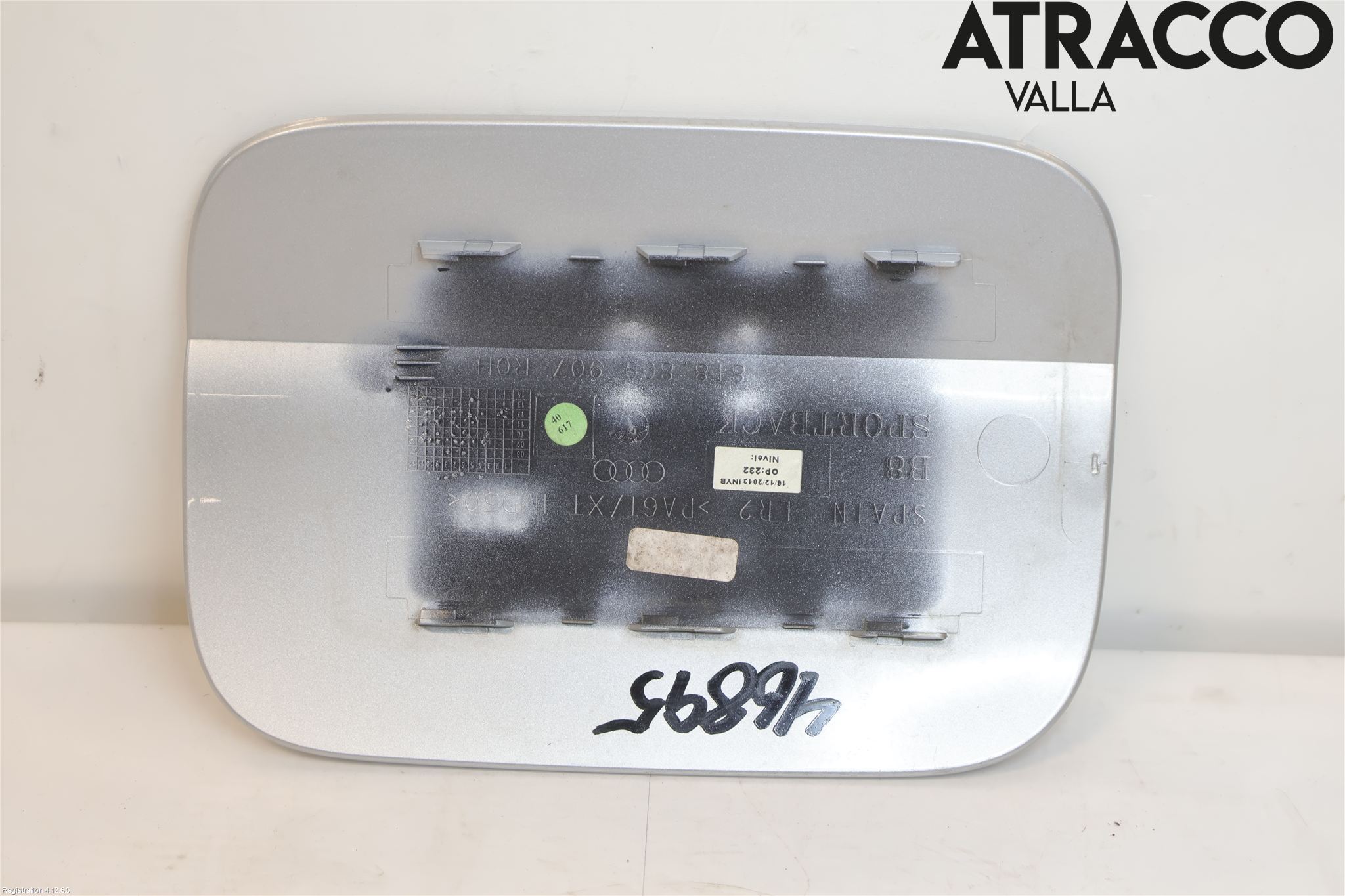 Audi A5 07-16 Drivstoff Tankluke