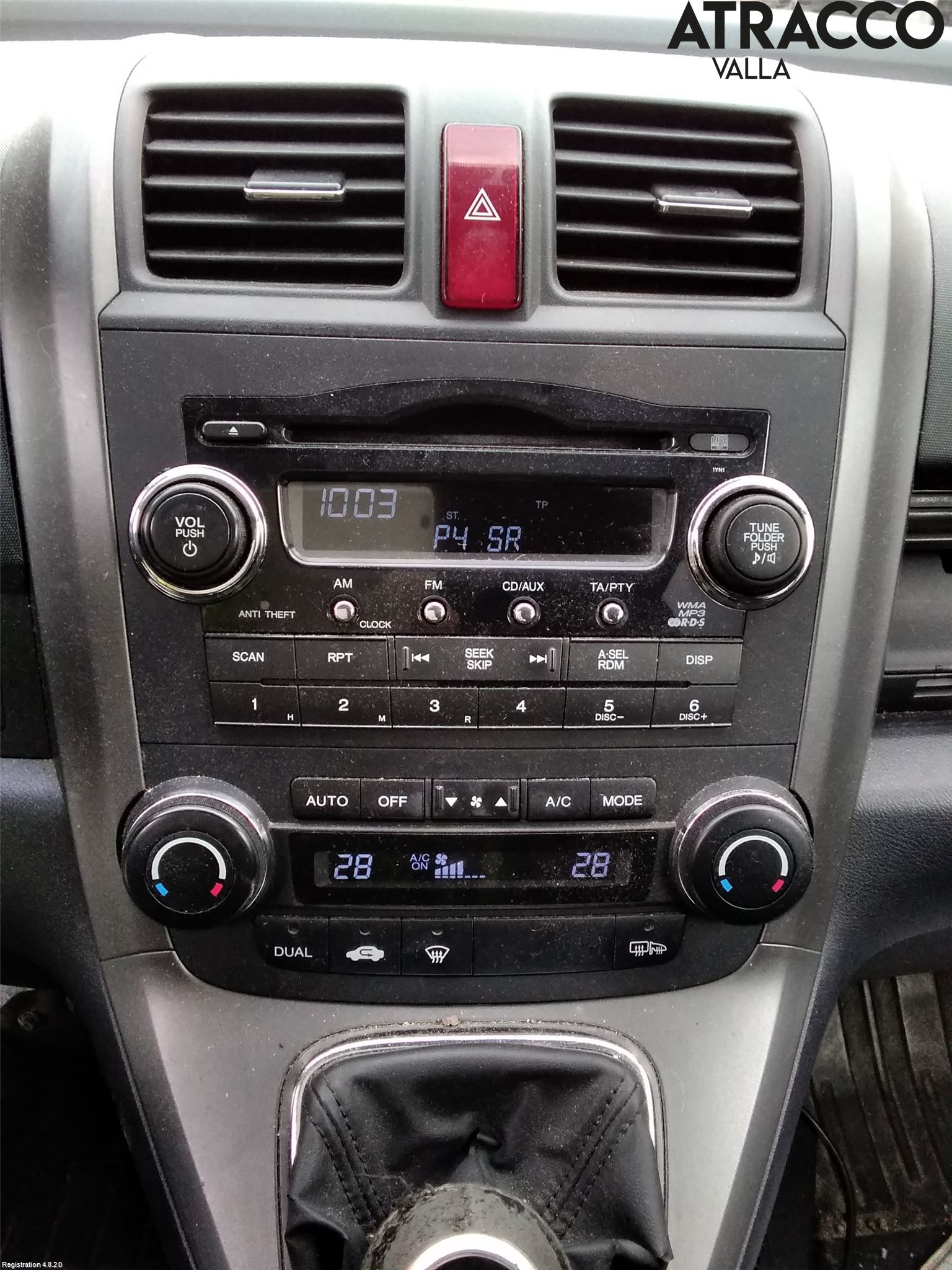 Honda CR-V 07-12 Varme Ac Betjening-Display