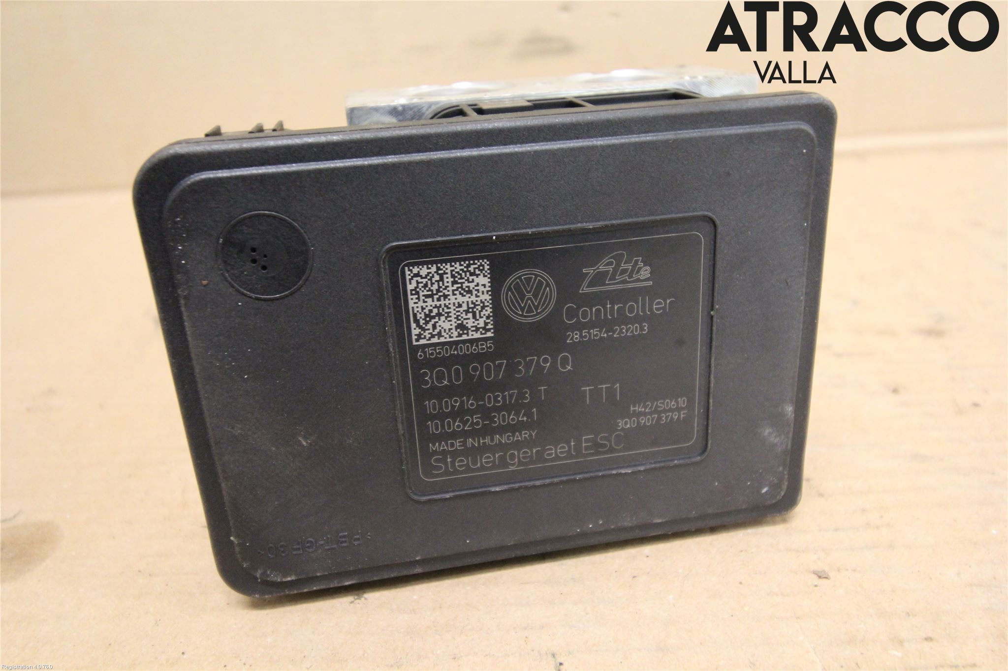 Volkswagen VW GOLF / E-GOLF VII 13-20 Abs Hydraulikkaggregat