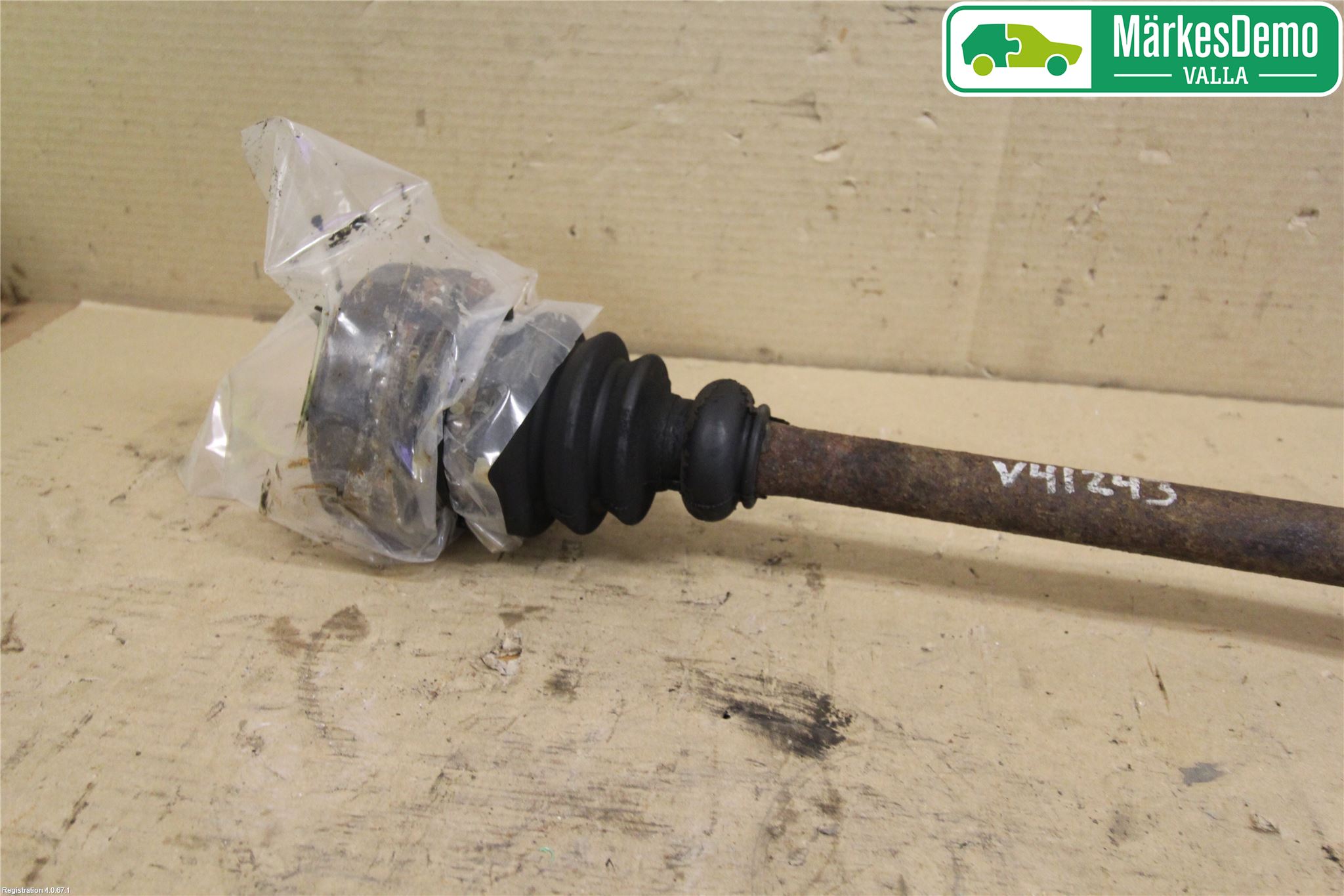 Audi A8/S8 4D 94-02 Drivaksel Bak Kompl Venstre