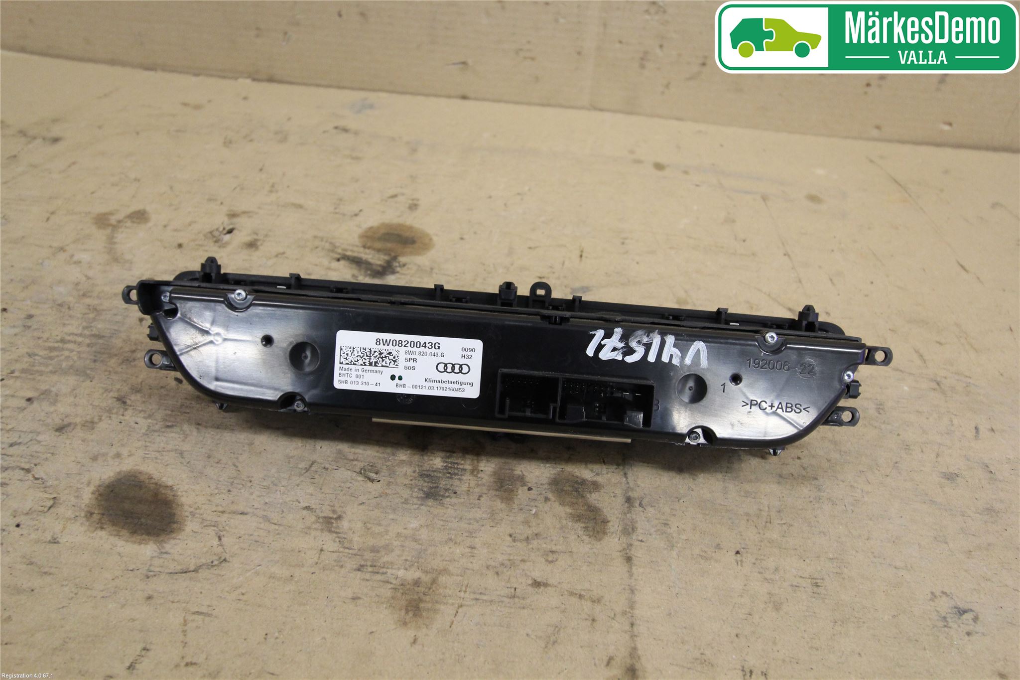 Audi A5 17- Varme Ac Betjening-Display