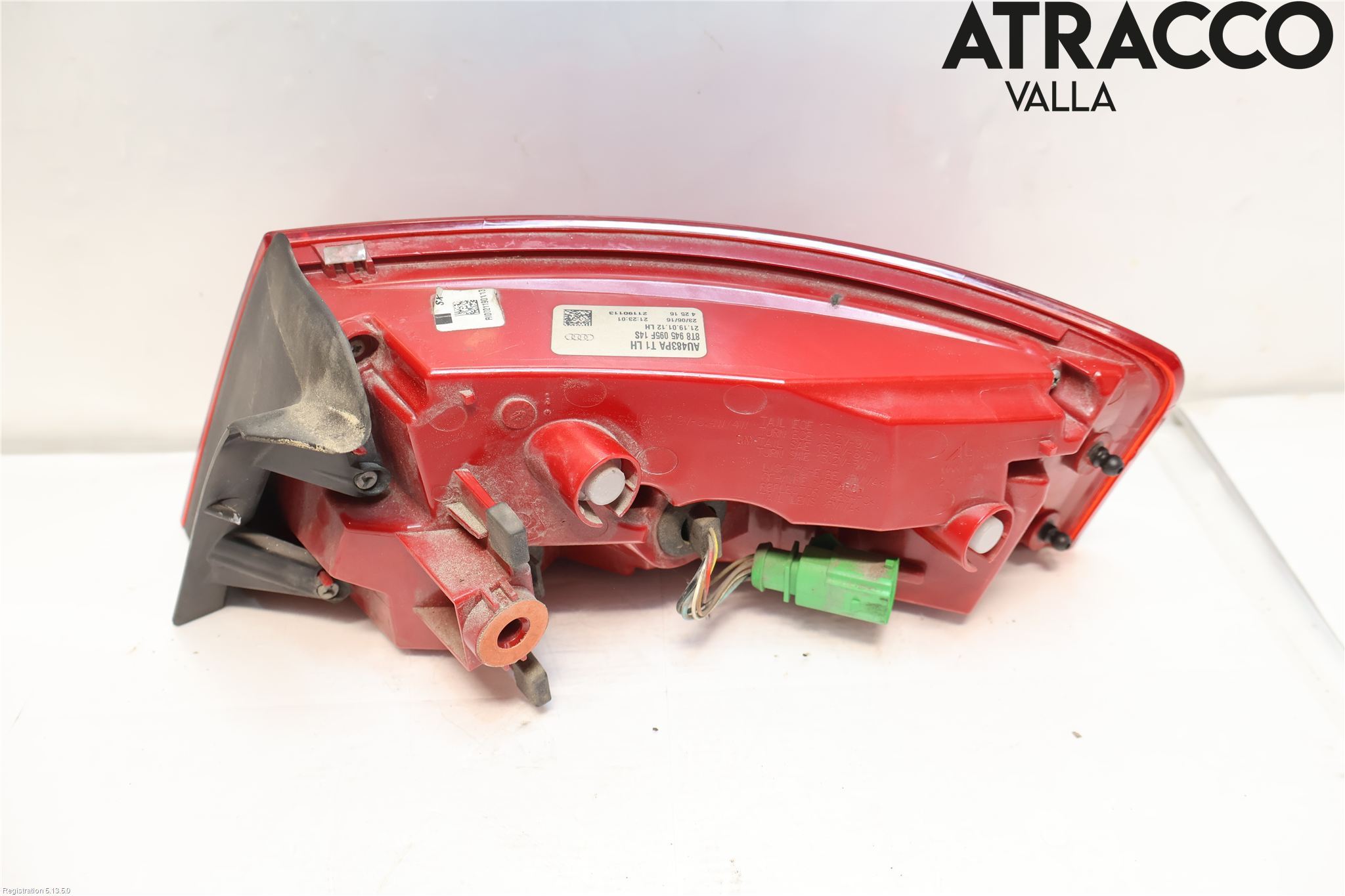 Audi A5 07-16 Baklykt Venstre