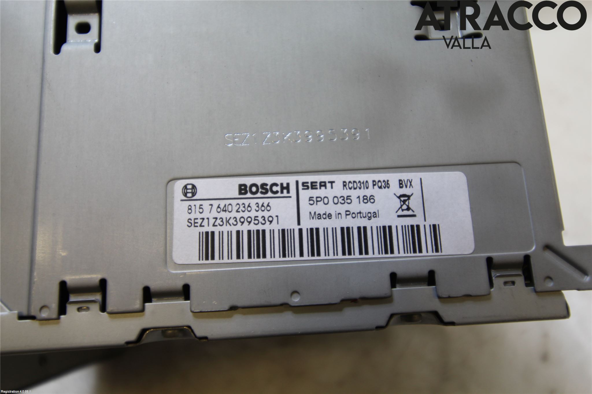 Seat LEON 06-12 Stereo Radio Med Cd