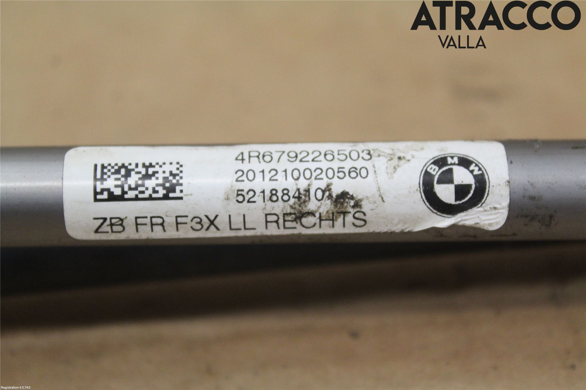 BMW 3 F30/F31/F80 12-19 Wire Parkbremswire