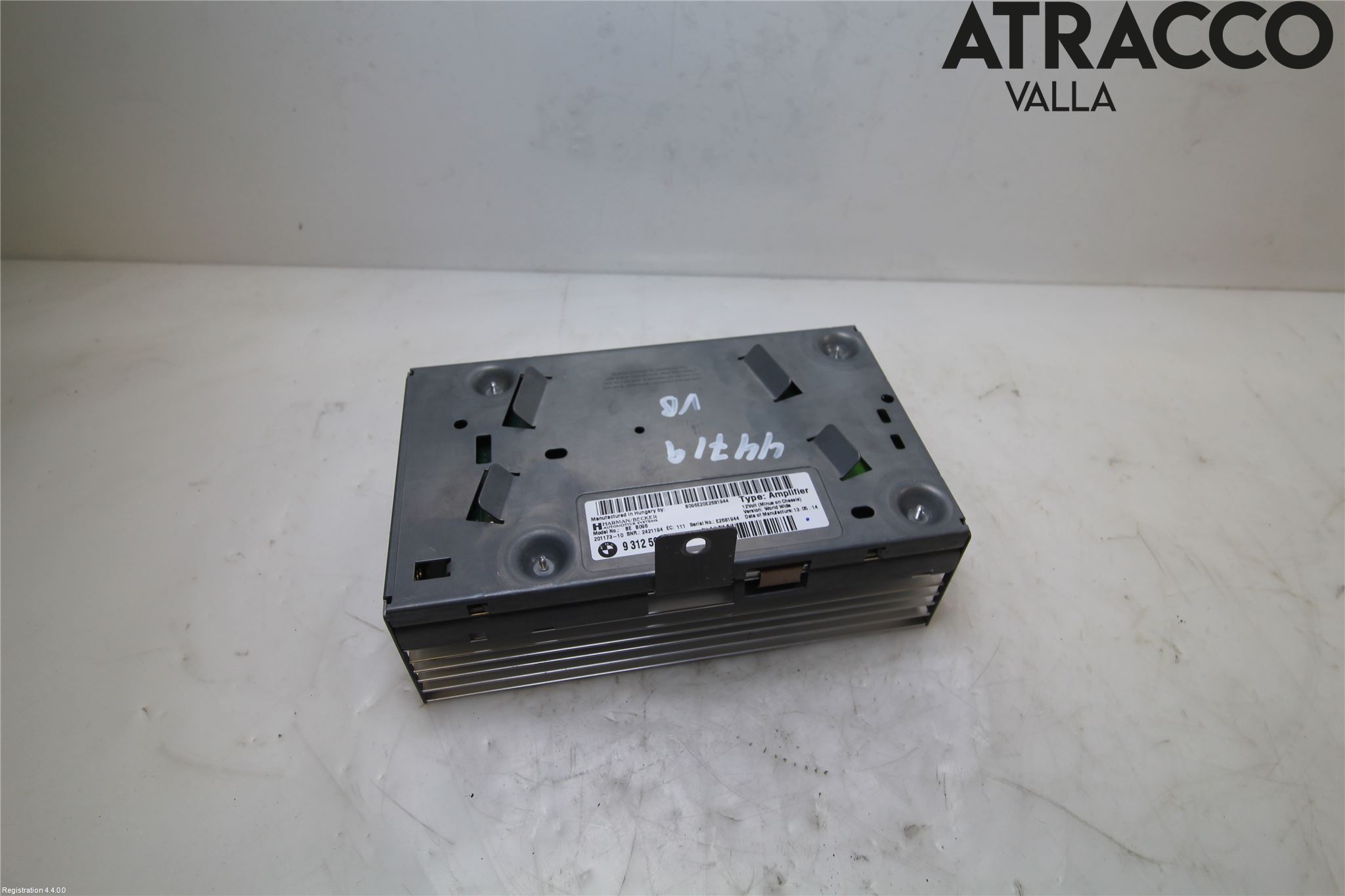 BMW 5 F10/F11/F18 09-17 Stereo Forsterker