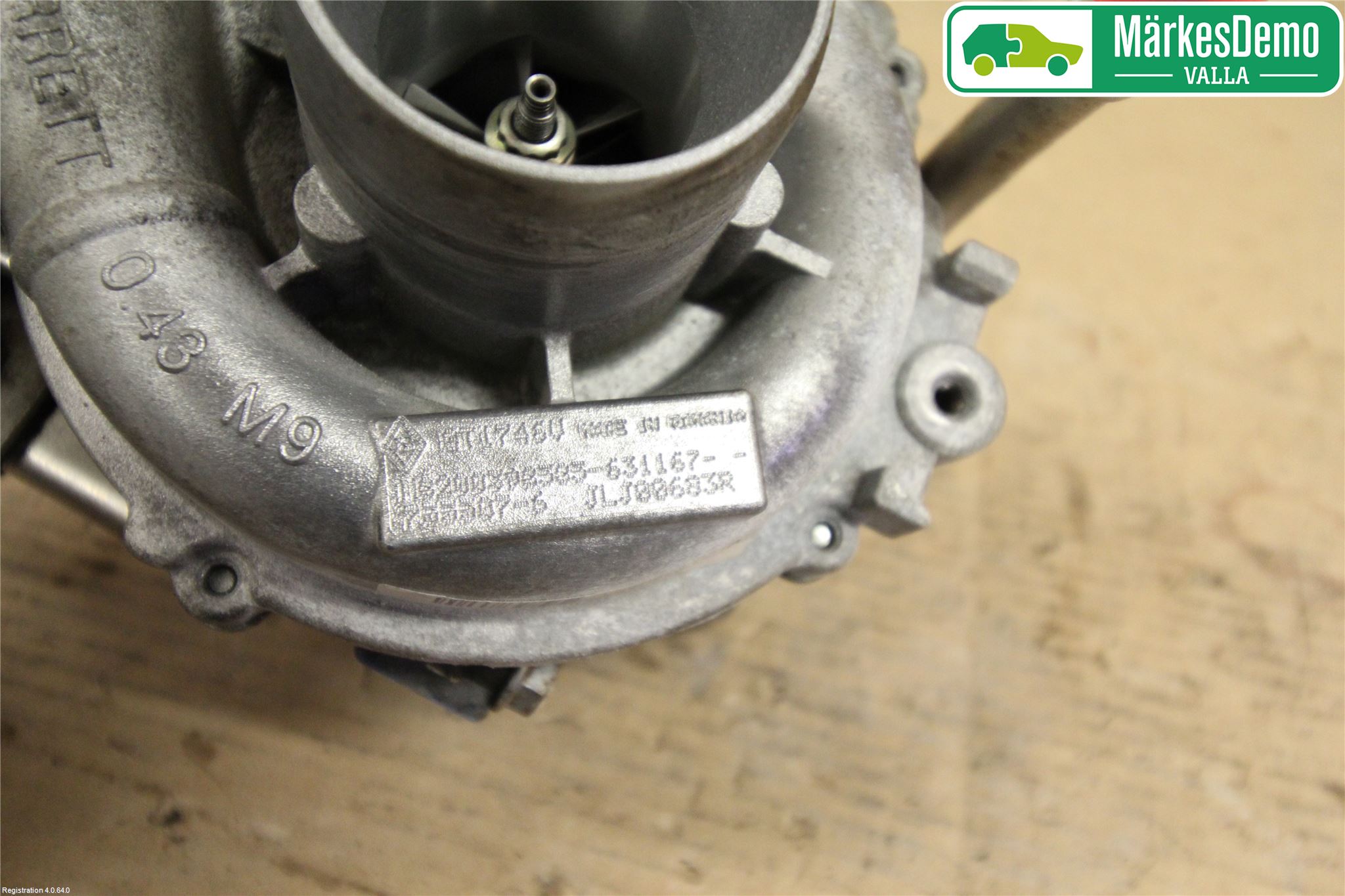 Renault SCÉNIC/GRAND 07-09 Turboaggregat