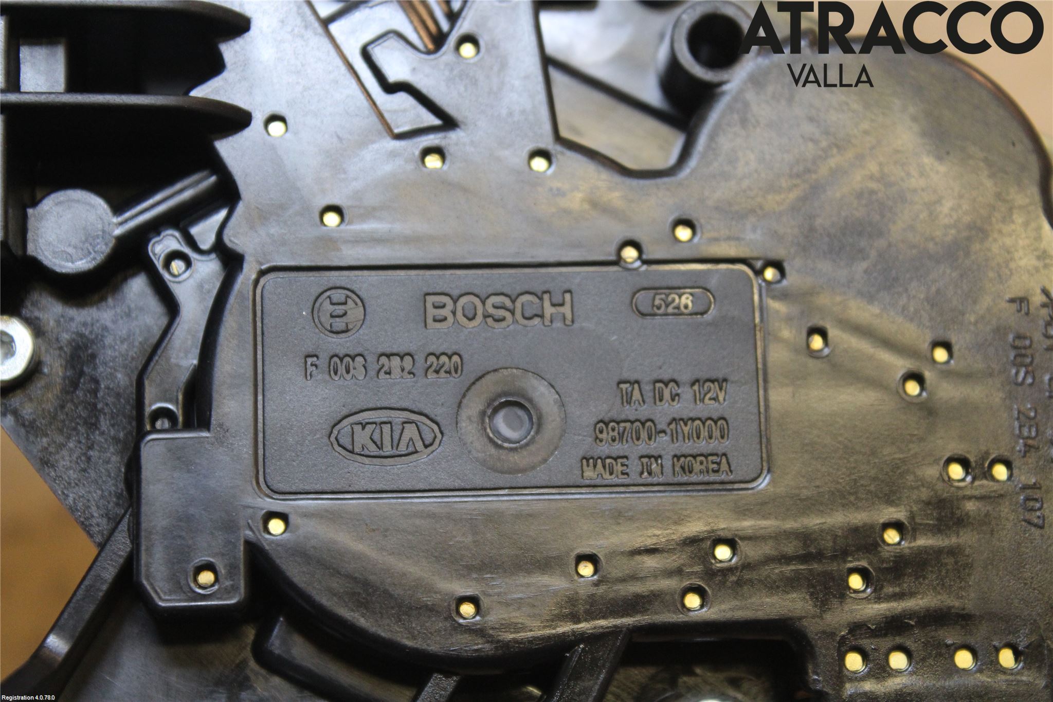 Kia PICANTO 12-17 Viskermotor Bakluke