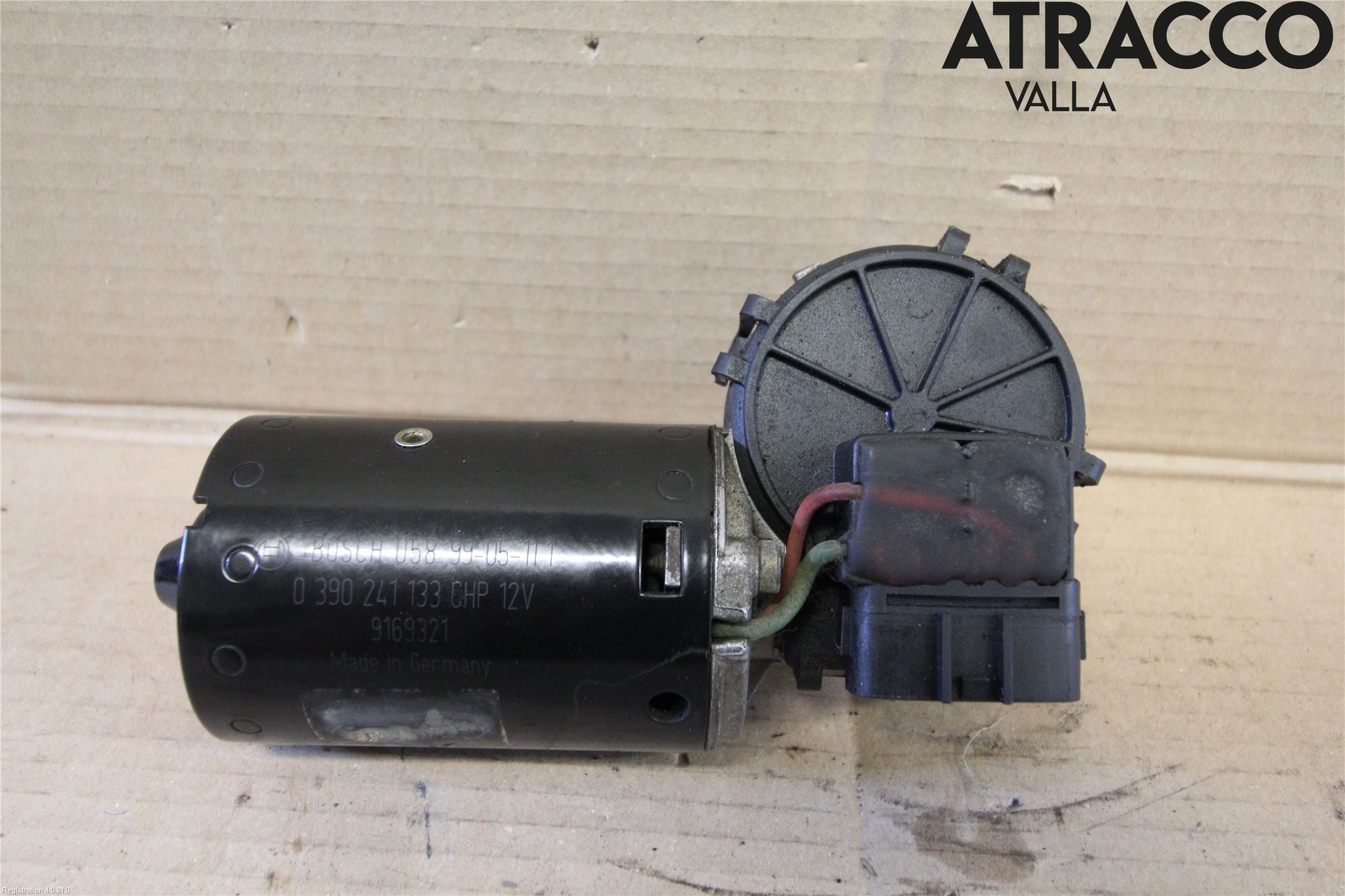 Volvo S70/V70/XC  97-00 Viskermotor Frontrute