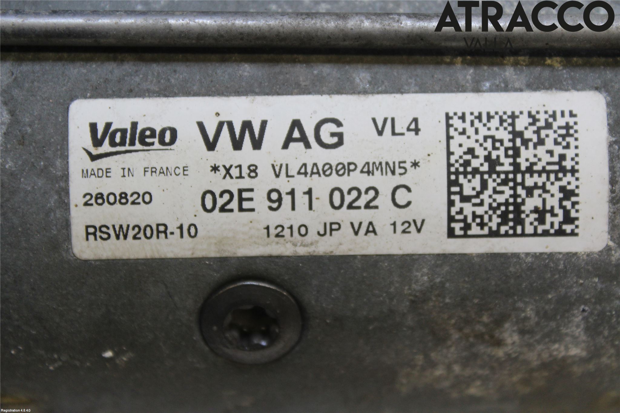 Volkswagen VW TRANSP/CARAVELLE (T6) 16-22 Startmotor Diesel