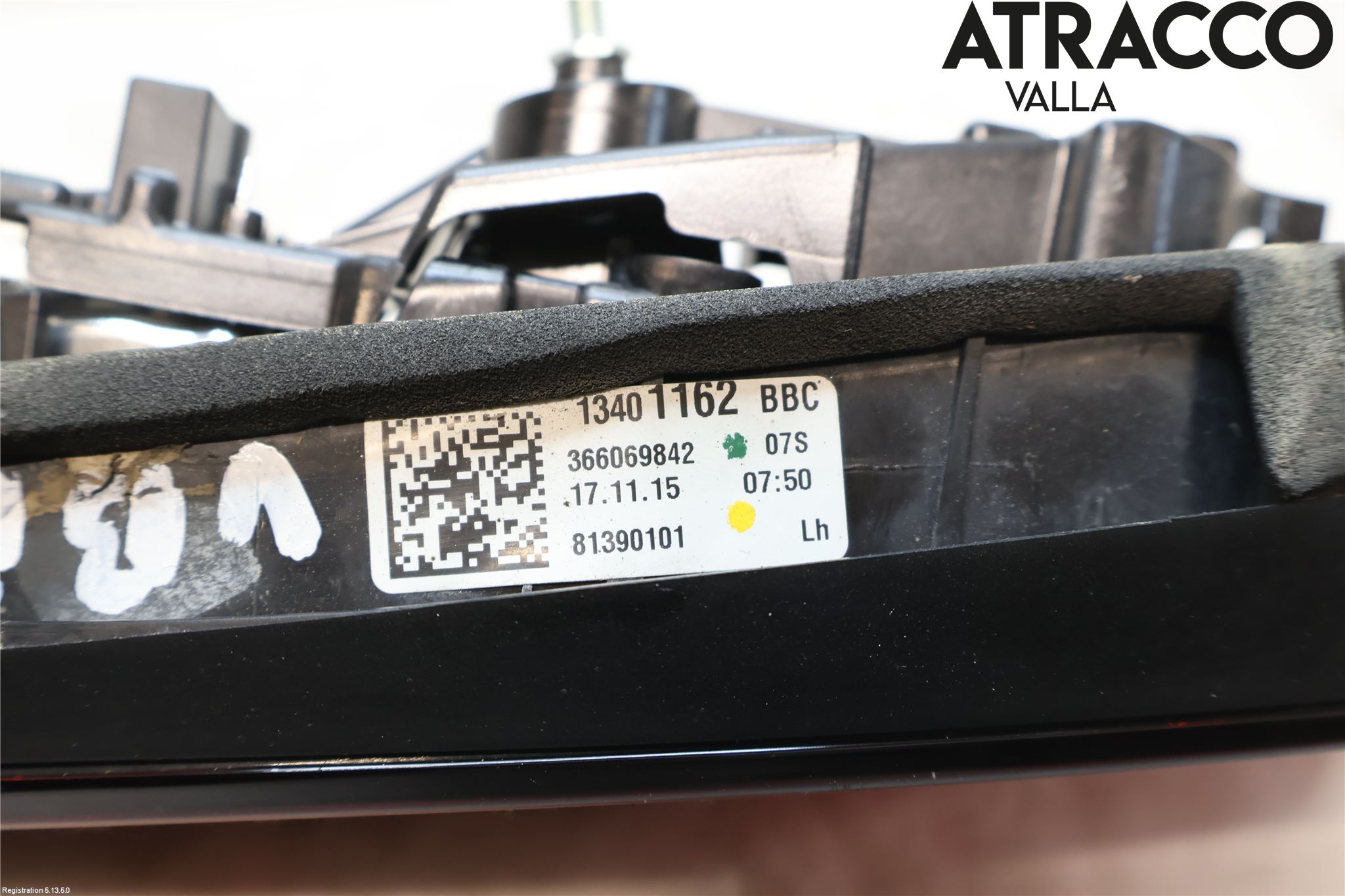 Opel ASTRA K 16-22 Baklykt Venstre  På Luke(Indre