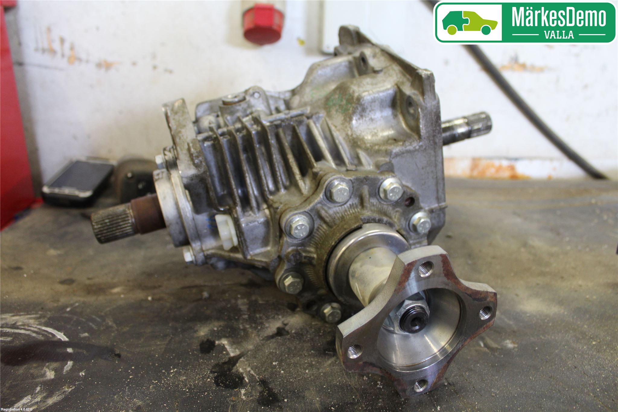 Dacia DUSTER 10-17 Gearkasse Fordelingskasse