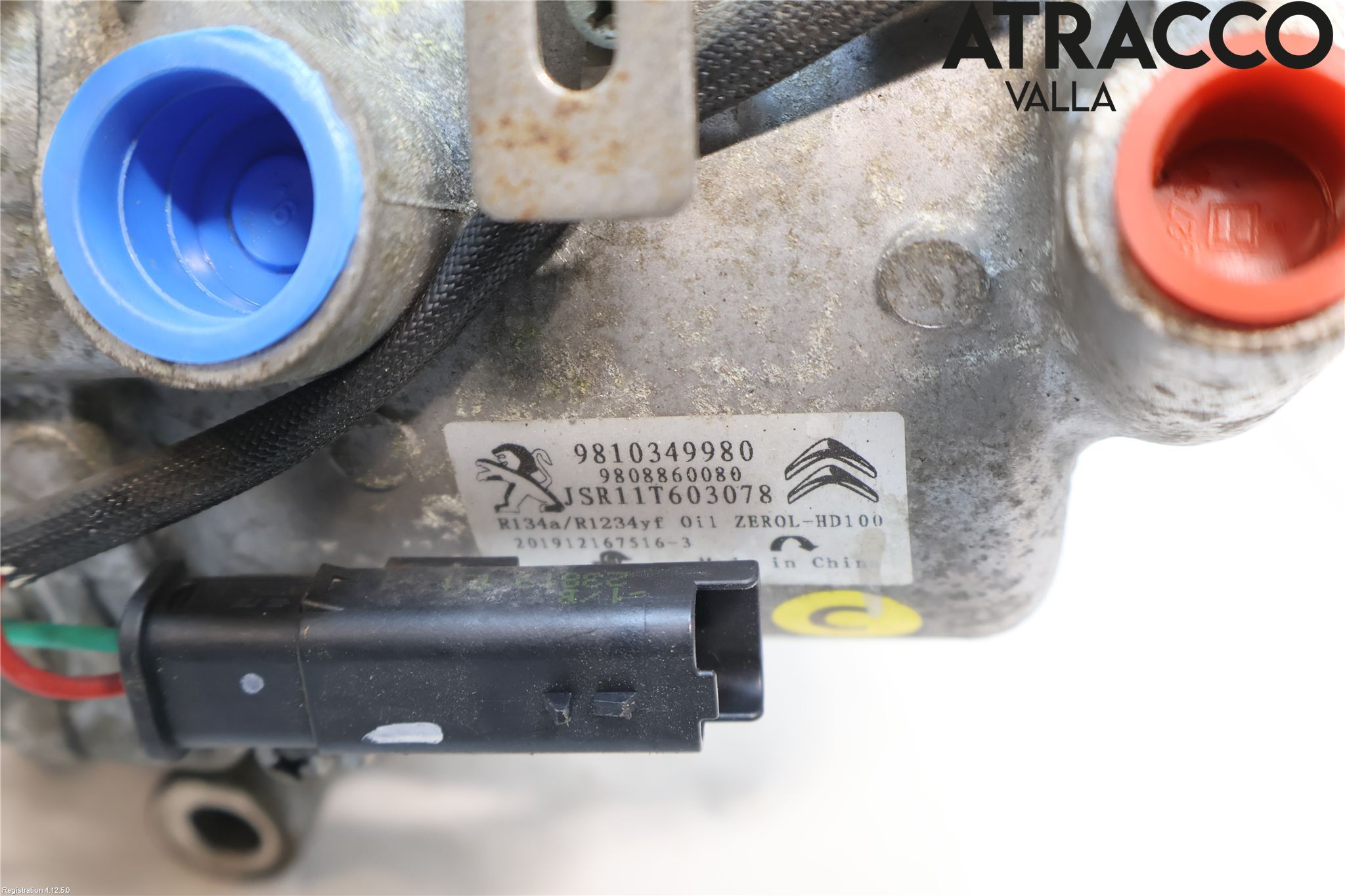 Citroen COTROEN C3 17-24 Varme Ac Kompressor