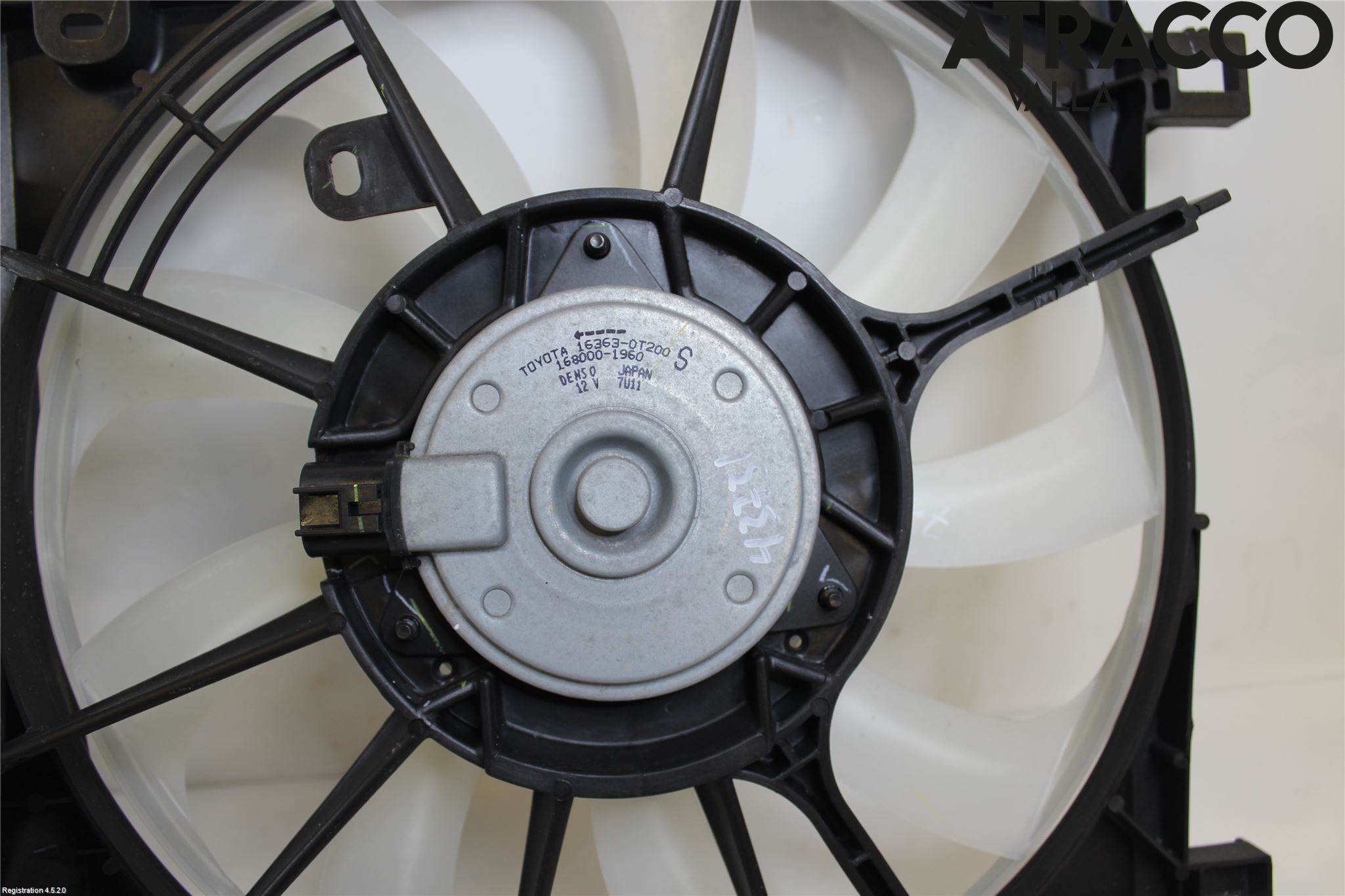 Toyota C-HR 16-23 Kjølevifte-Radiator Hus-Kåpe
