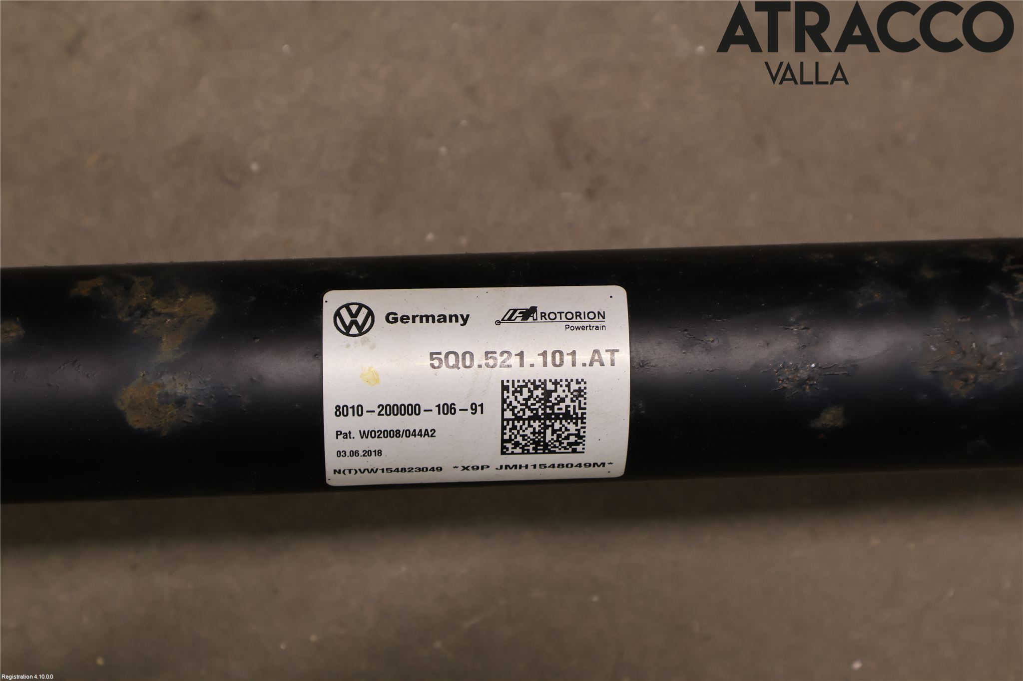 Volkswagen VW GOLF / E-GOLF VII 13-20 Mellomaksel Kompl