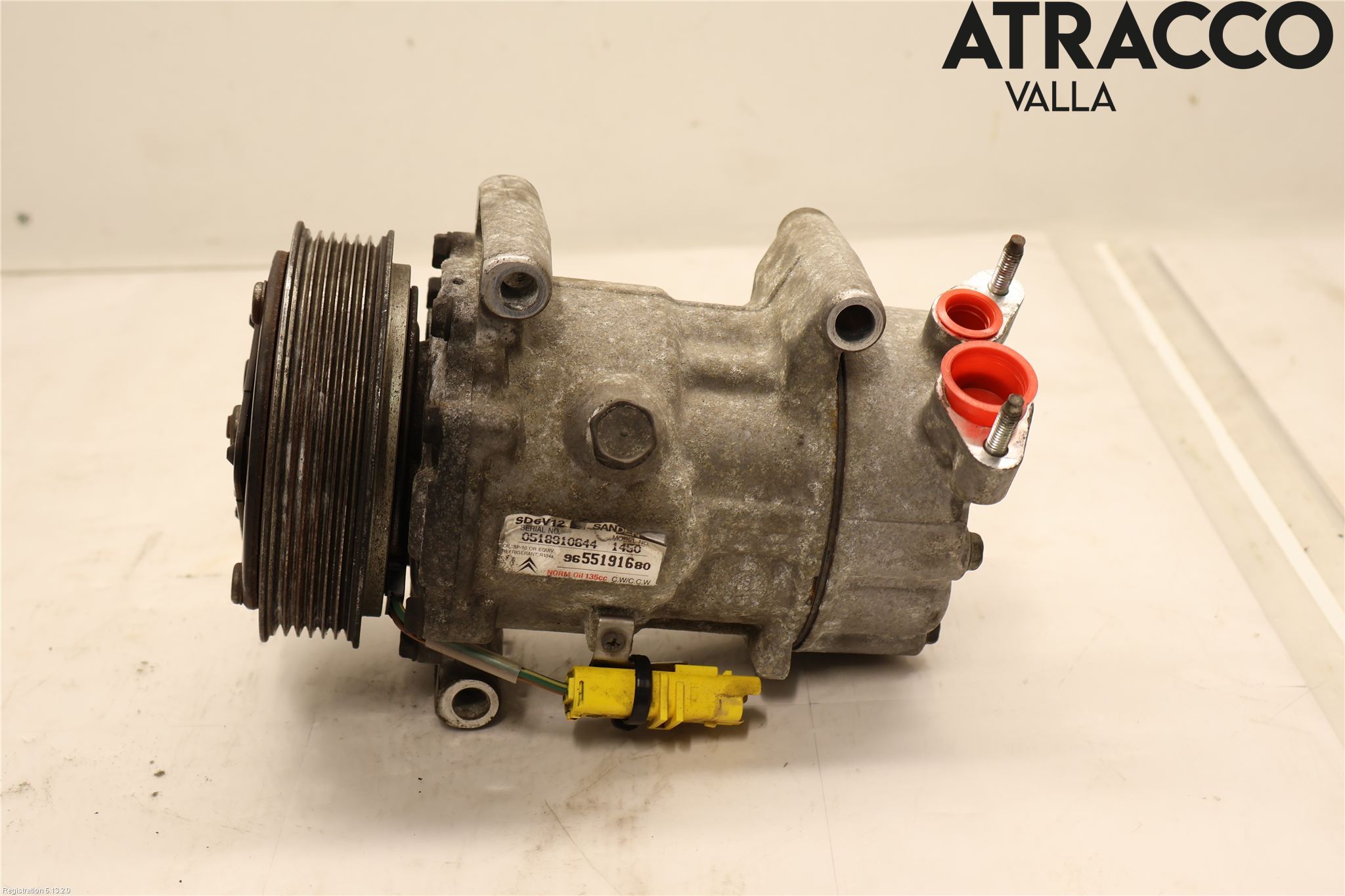 Citroen C3 05-10 Varme Ac Kompressor
