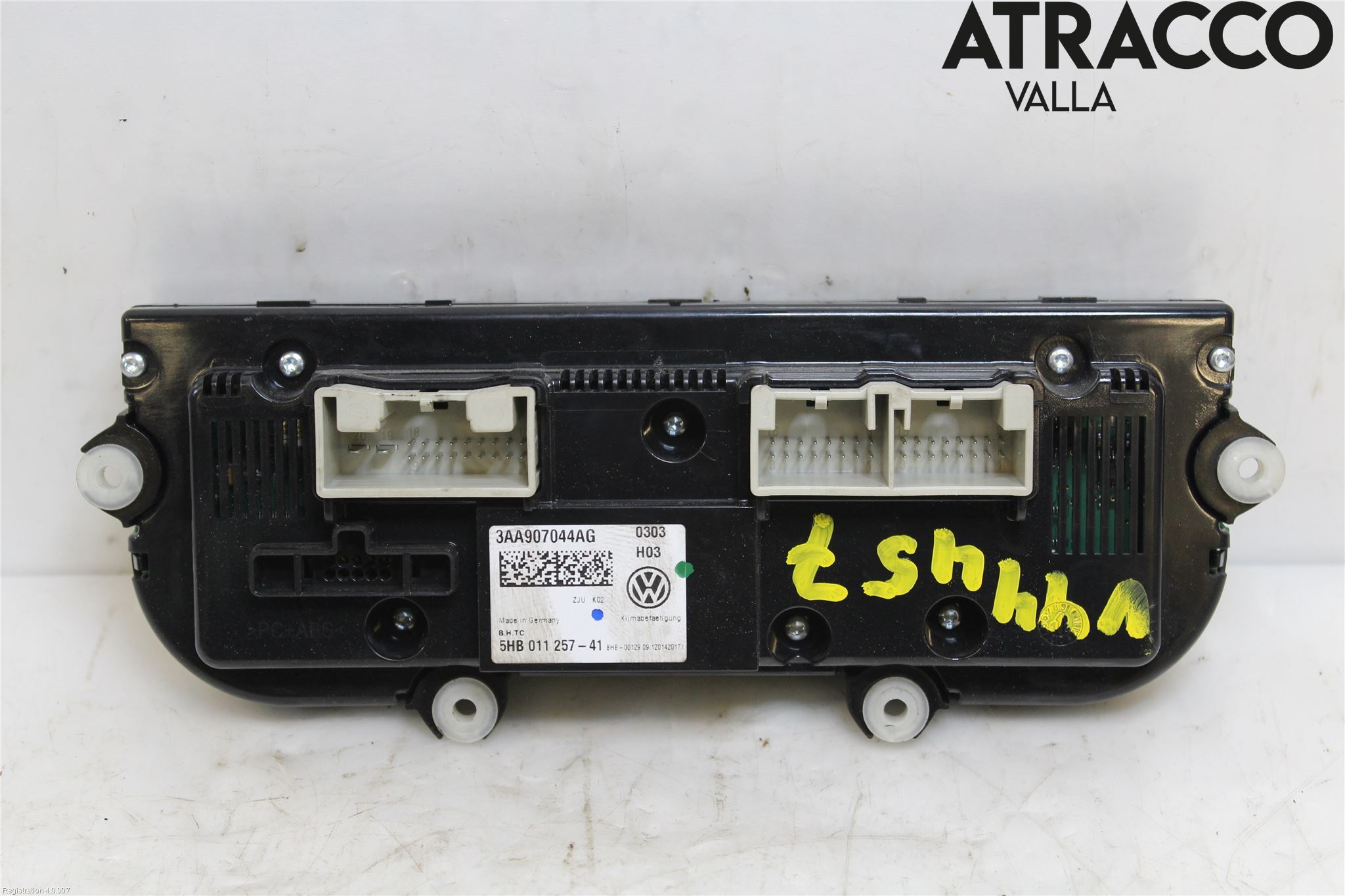 Volkswagen VW PASSAT 11-14 Varme Ac Betjening-Display
