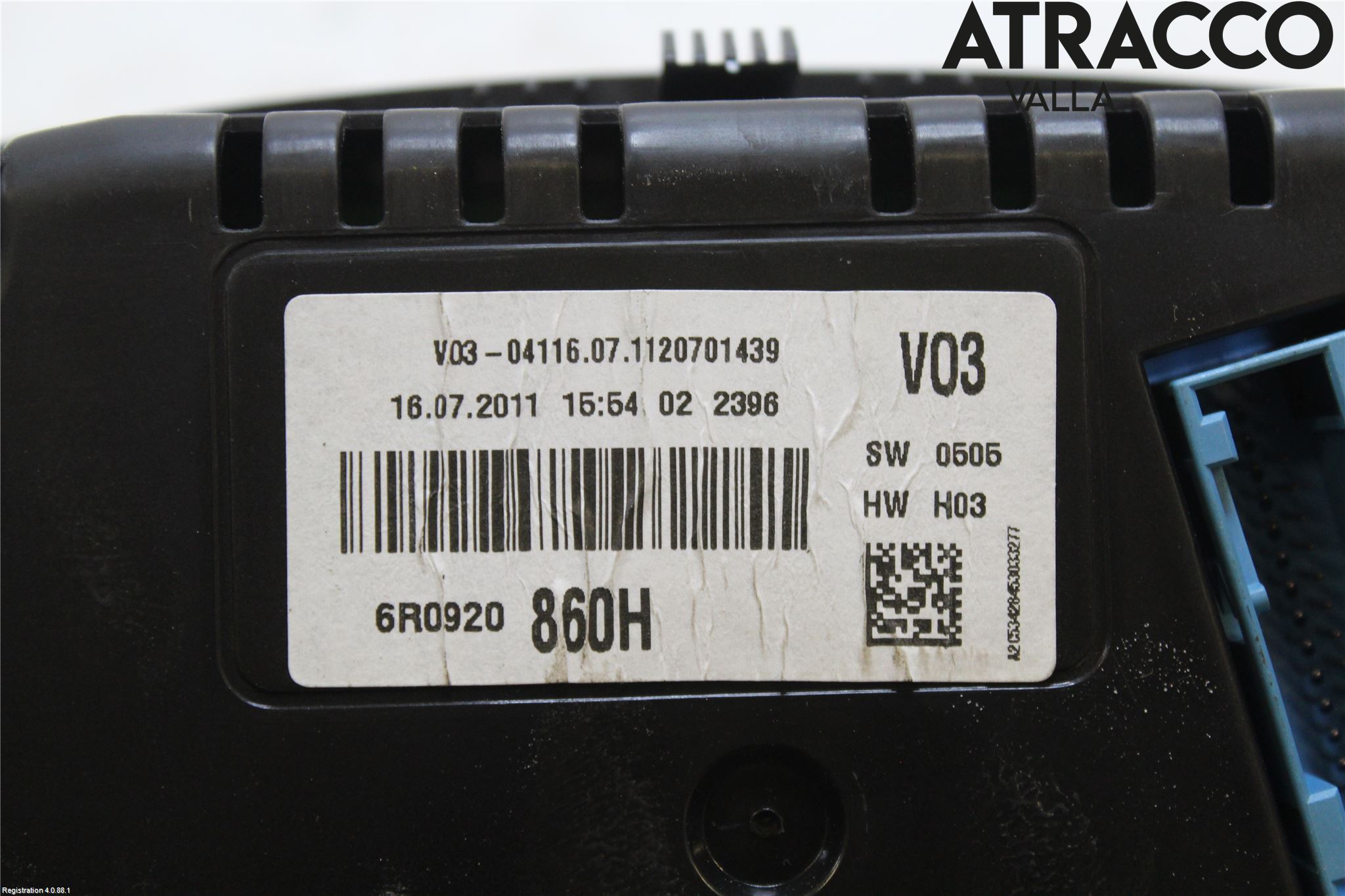 Volkswagen VW POLO 10-17 Instr Kombinert
