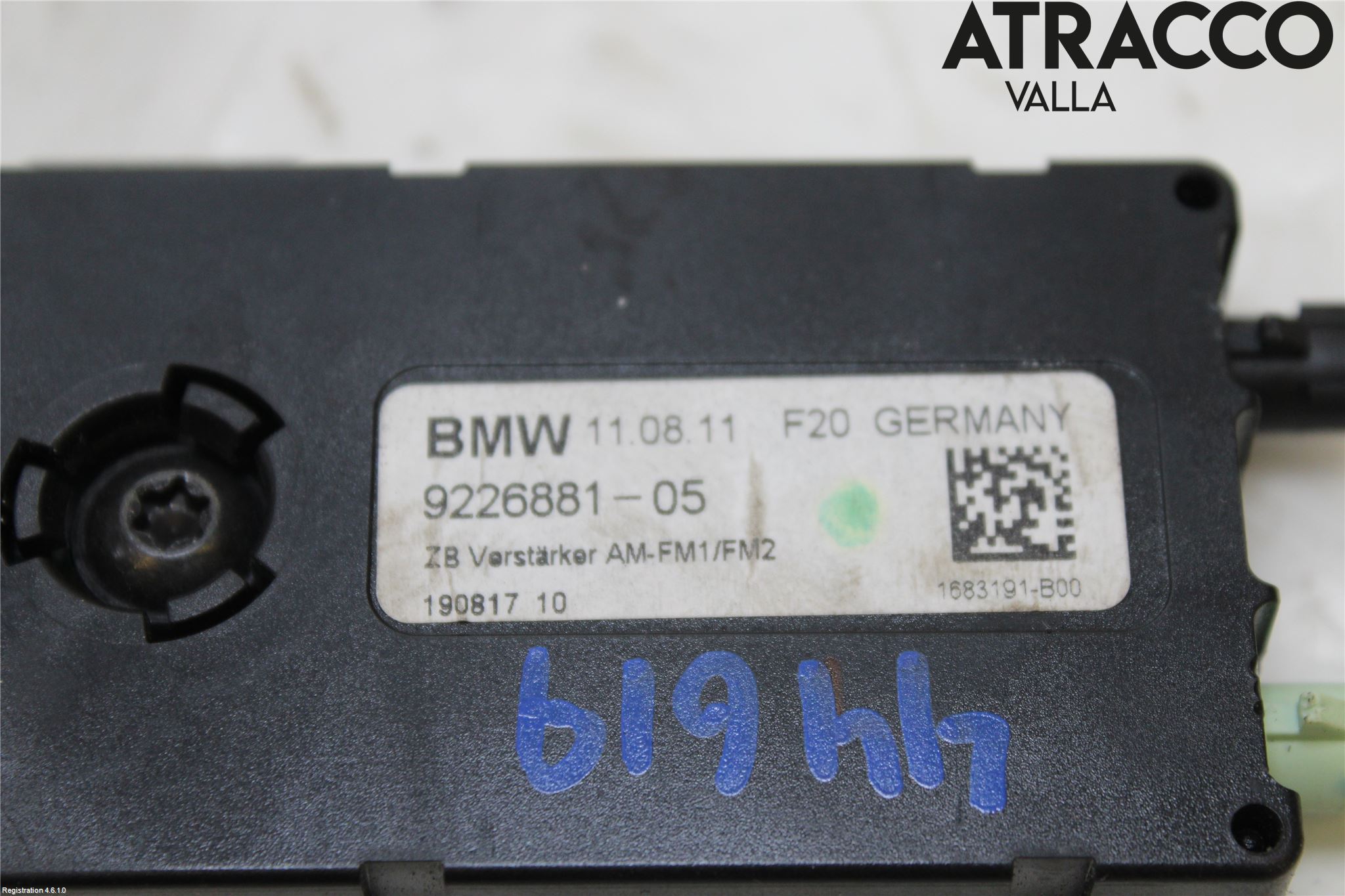 BMW 1 F20/F21 11-19 Stereo Antenneforsterker